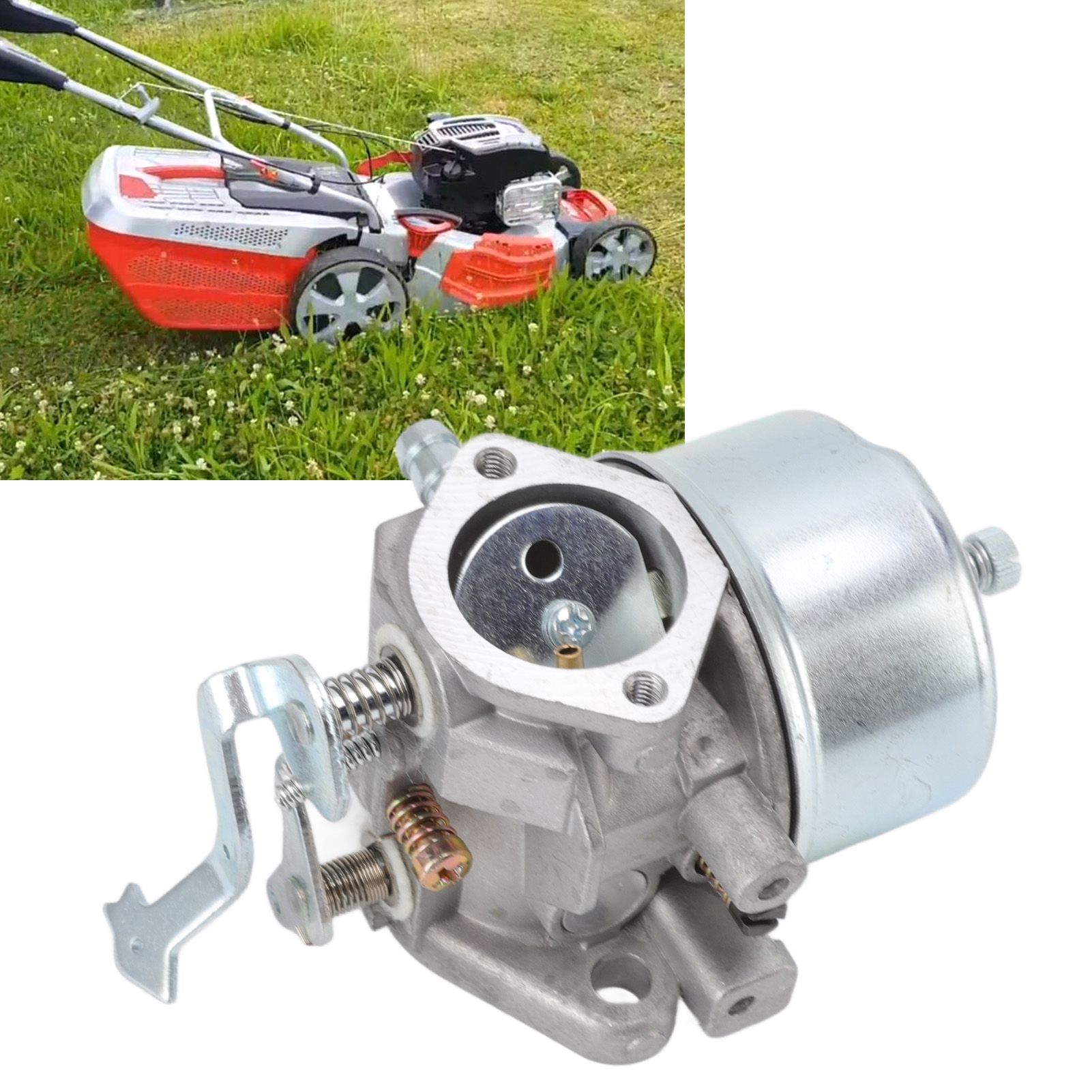 Carburetor Assembly for Lawn Mower Carburetor Replaces for Tecumseh HH120 view 12