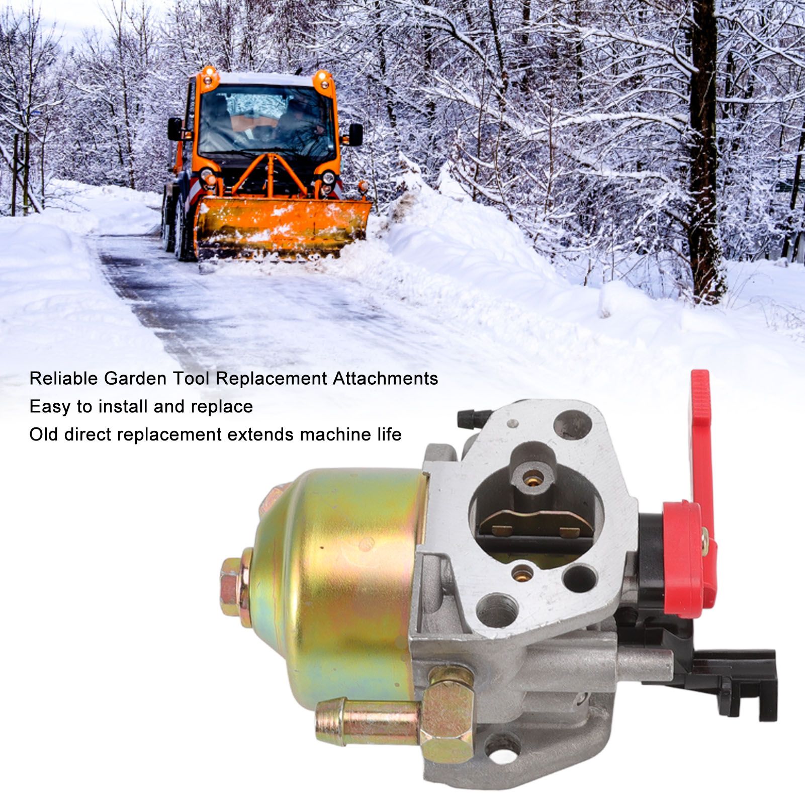 Snow Blower Carburetor with Tube for Troy Bilt 751 12011 951 12704B A 520 860 view 15