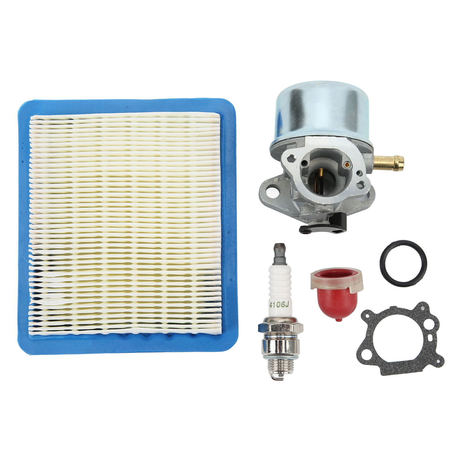 Aluminum Lawn Mower Carburetor with Spark Plug Gasekt Air Filter for 12G882 — image 1