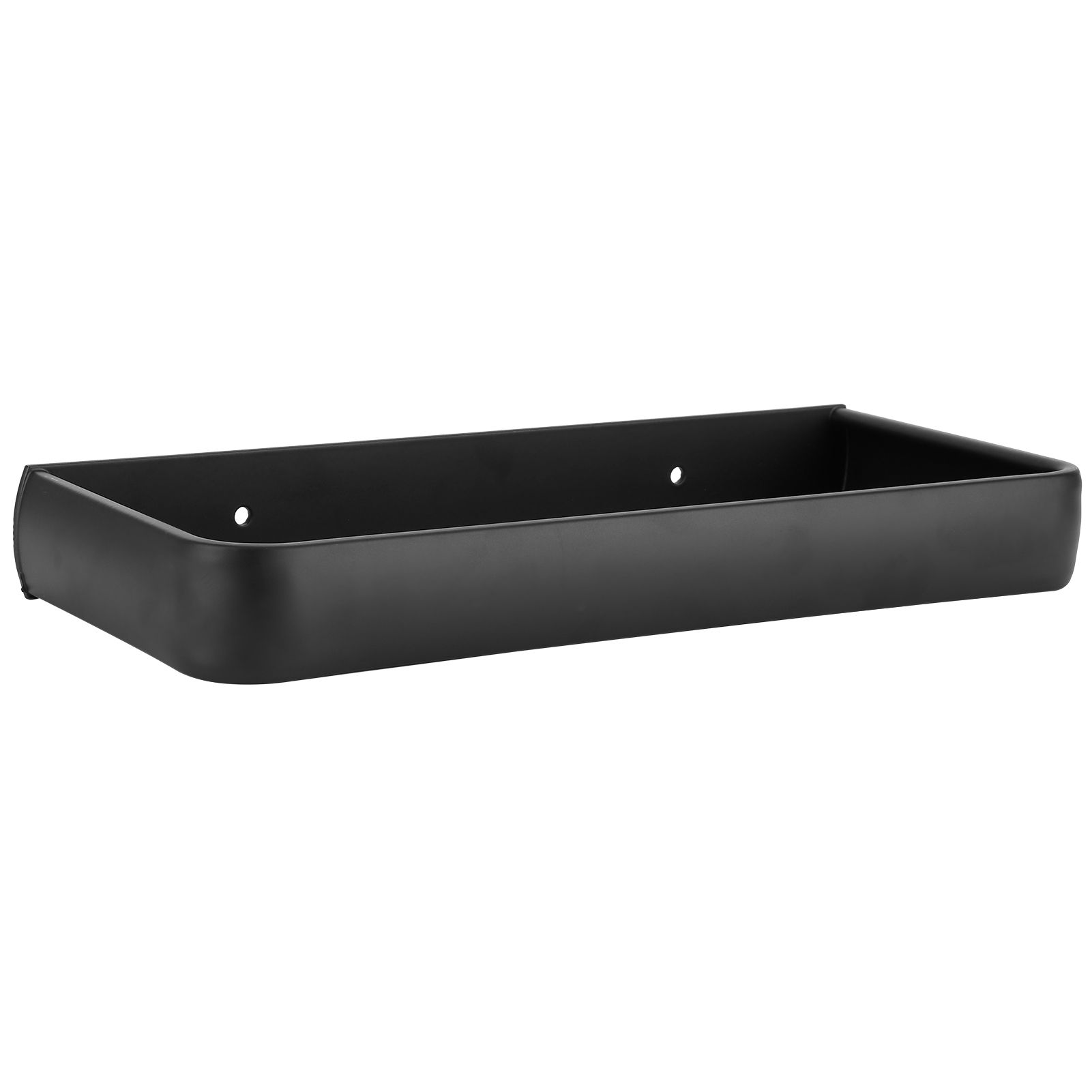30cm Bathroom Shelf Space Aluminum Wall Mounted Hollow Storage Rack Basket view 7