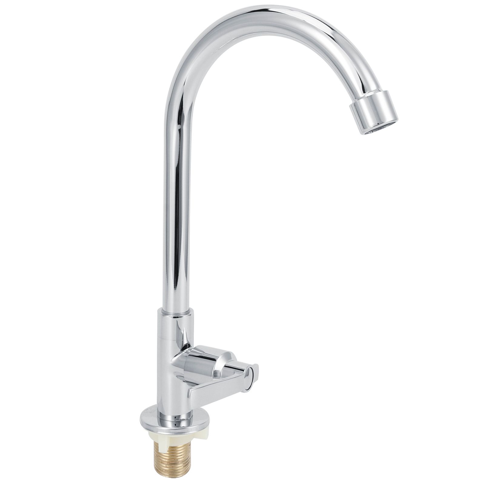 G1/2 Sink Faucet 360 Degree Rotating Stainless Steel Cold Water Tap Kitchen view 2