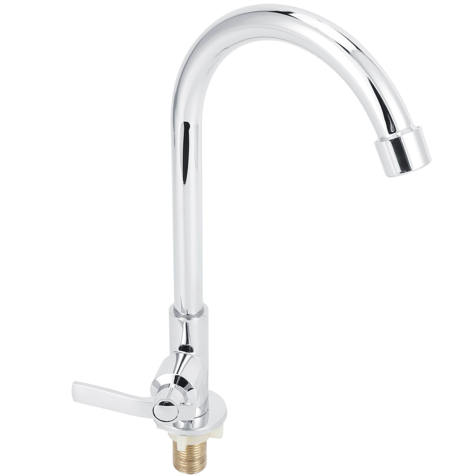 G1/2 Sink Faucet 360 Degree Rotating Stainless Steel Cold Water Tap Kitchen view 5