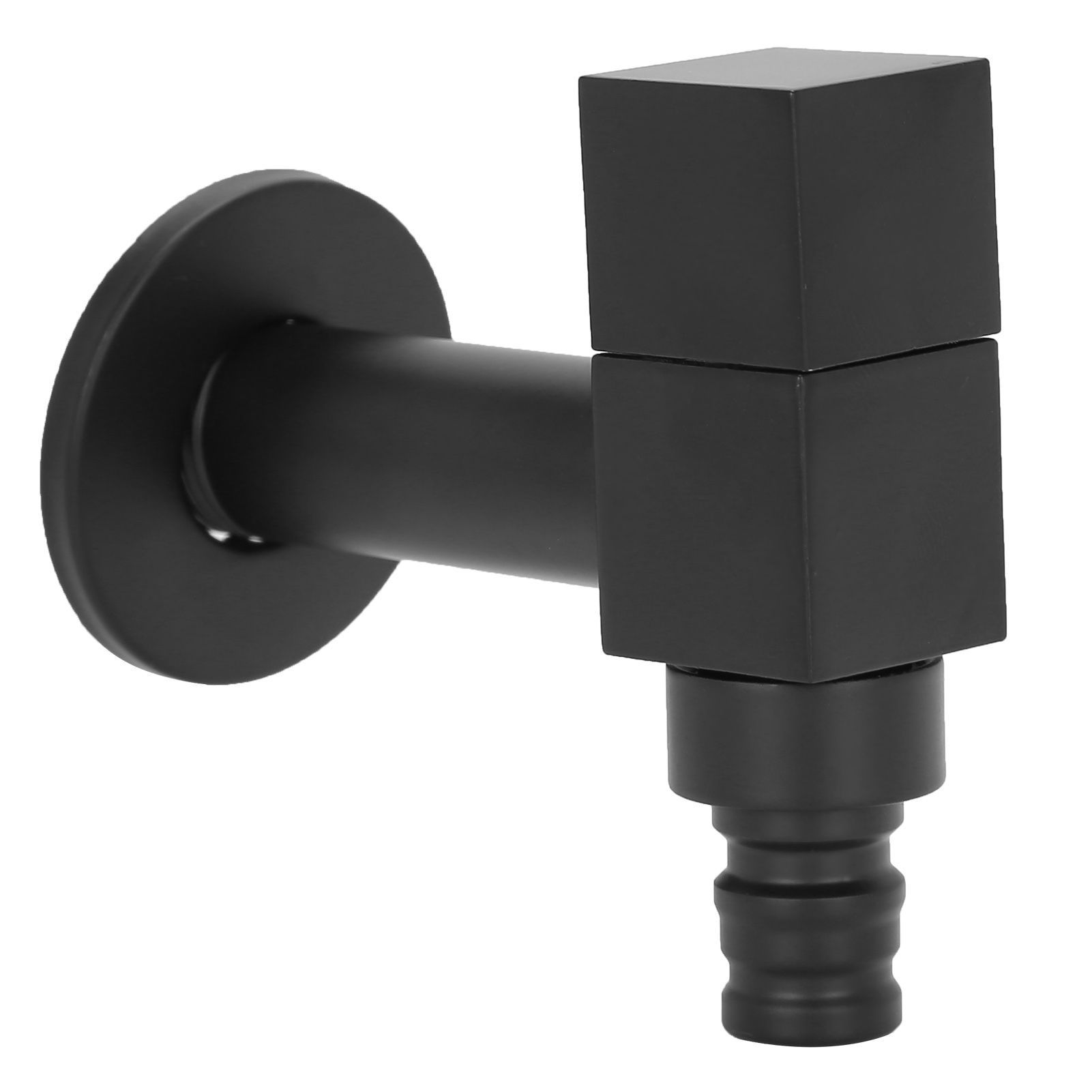 G1/2 Square Water Faucet Full Copper Single Cold Faucet Washing Machine Tap