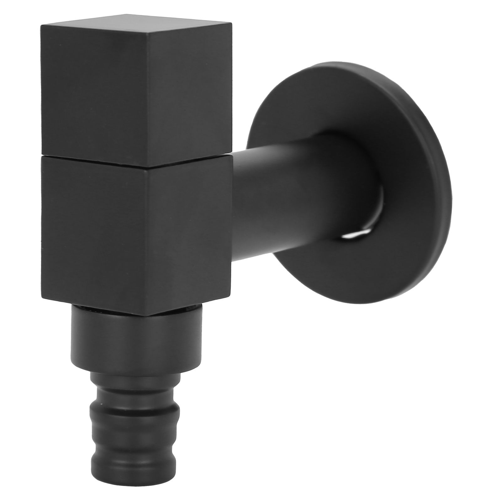 G1/2 Square Water Faucet Full Copper Single Cold Faucet Washing Machine Tap view 2