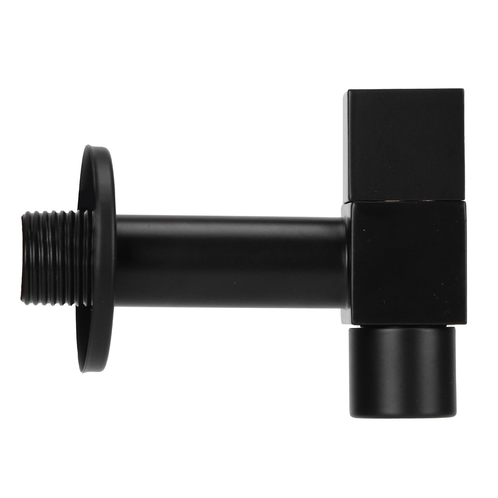 G1/2 Black Mop Sink Faucet Balcony Single Cold Water Gravity Casting Tap view 6