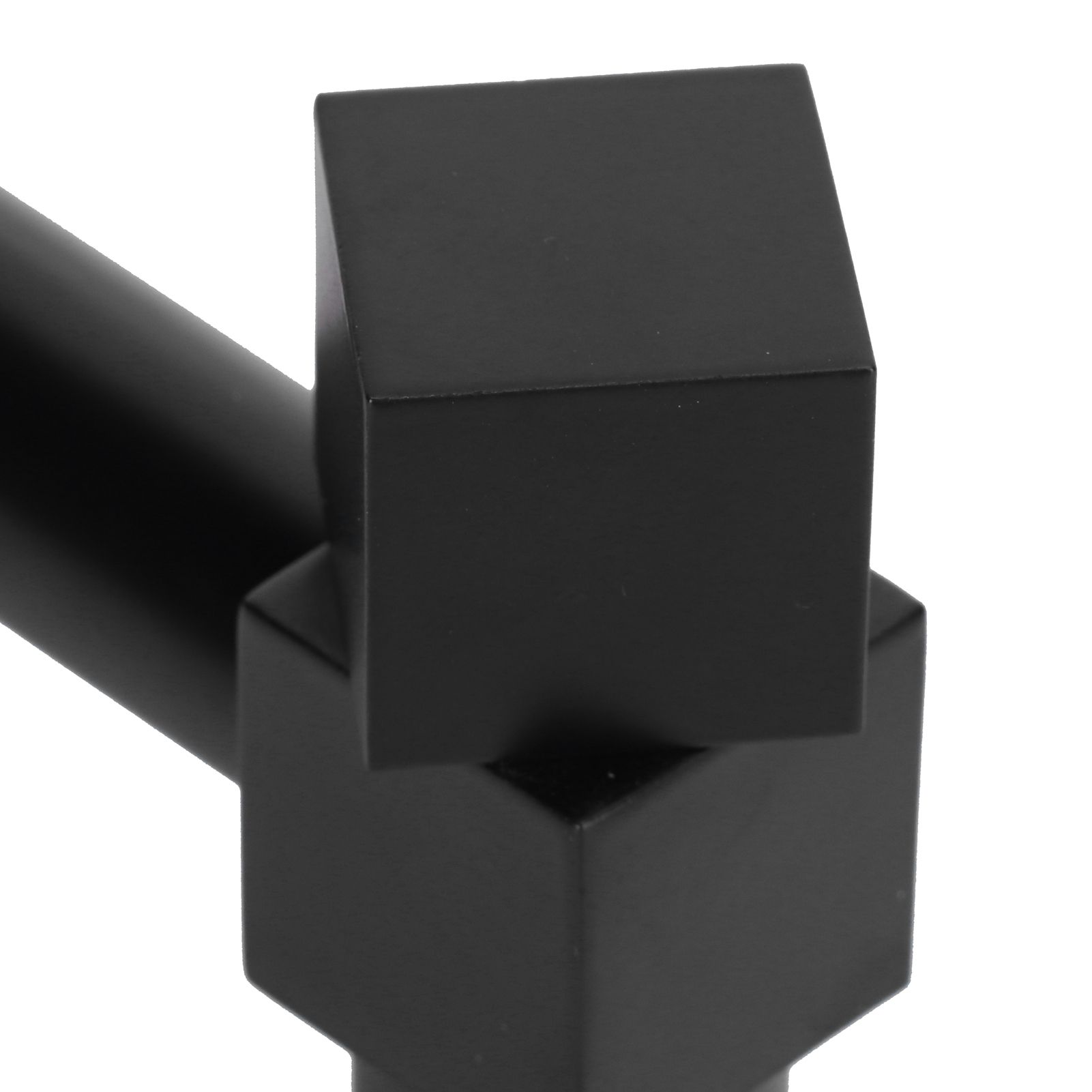G1/2 Black Mop Sink Faucet Balcony Single Cold Water Gravity Casting Tap view 12