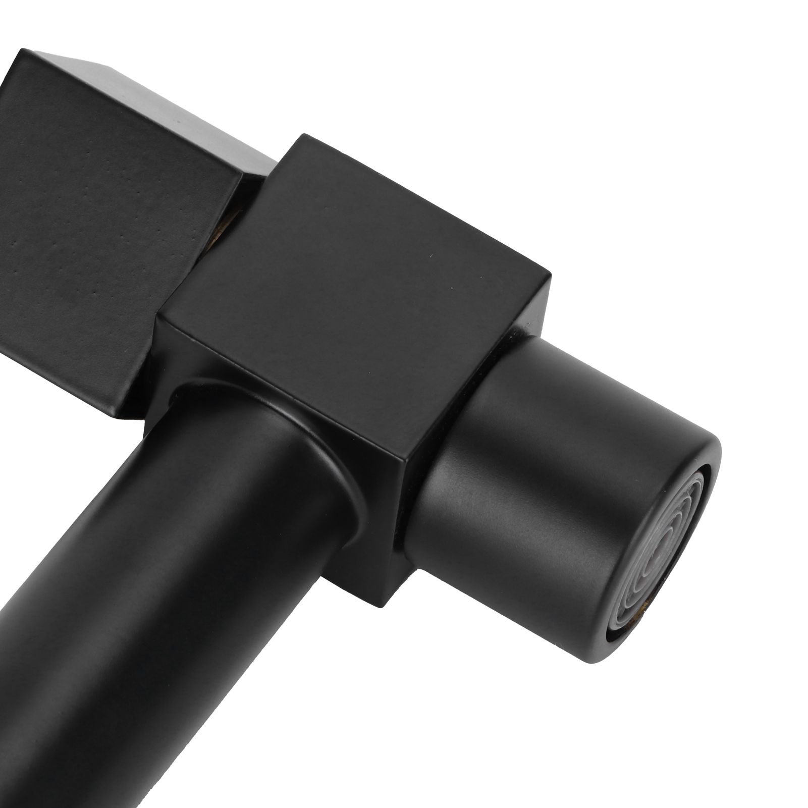 G1/2 Black Mop Sink Faucet Balcony Single Cold Water Gravity Casting Tap view 13