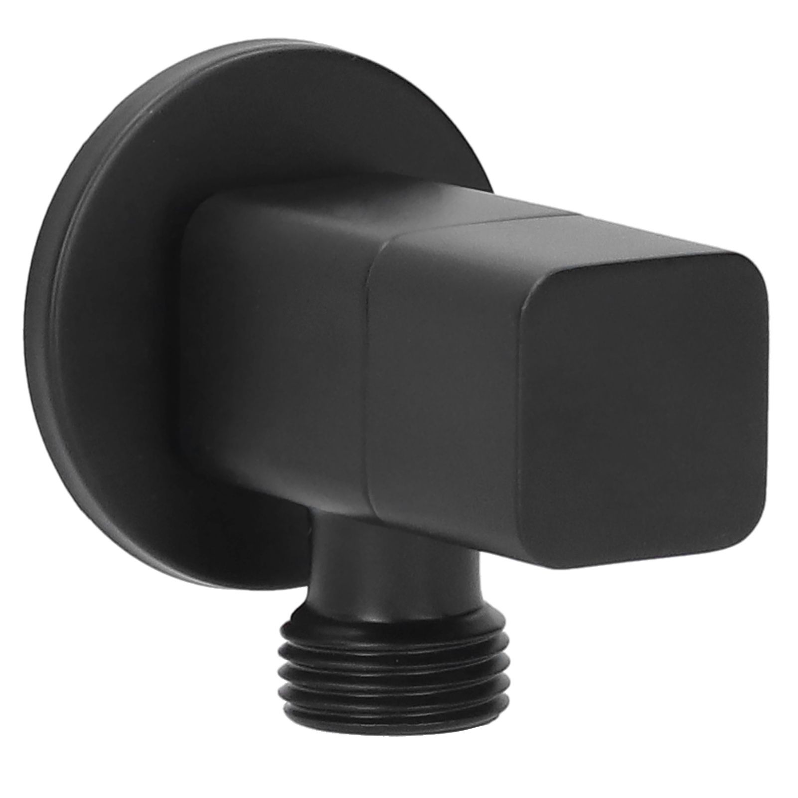 G1/2 Angle Valve Mixer Water Stop Valve Bathroom Toilet Washbasin Accessory Black view 3