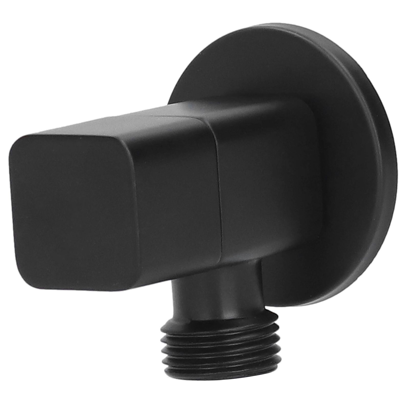 G1/2 Angle Valve Mixer Water Stop Valve Bathroom Toilet Washbasin Accessory Black view 5