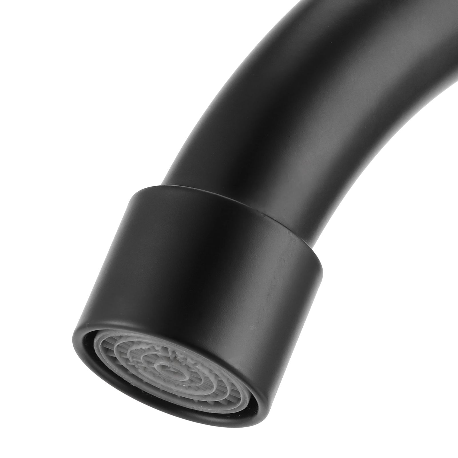 G1/2 Faucet 90 Degree Rotating Single Cold Matte Black Water Tap for Kitchen view 11