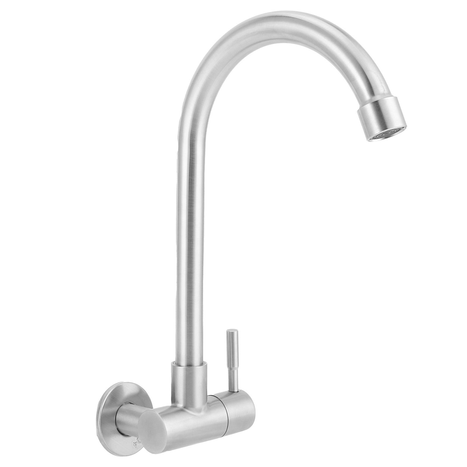 G1/2 Sink Faucet Wall-in 360 Degree Rotating Water Tap Single Handle for — image 1