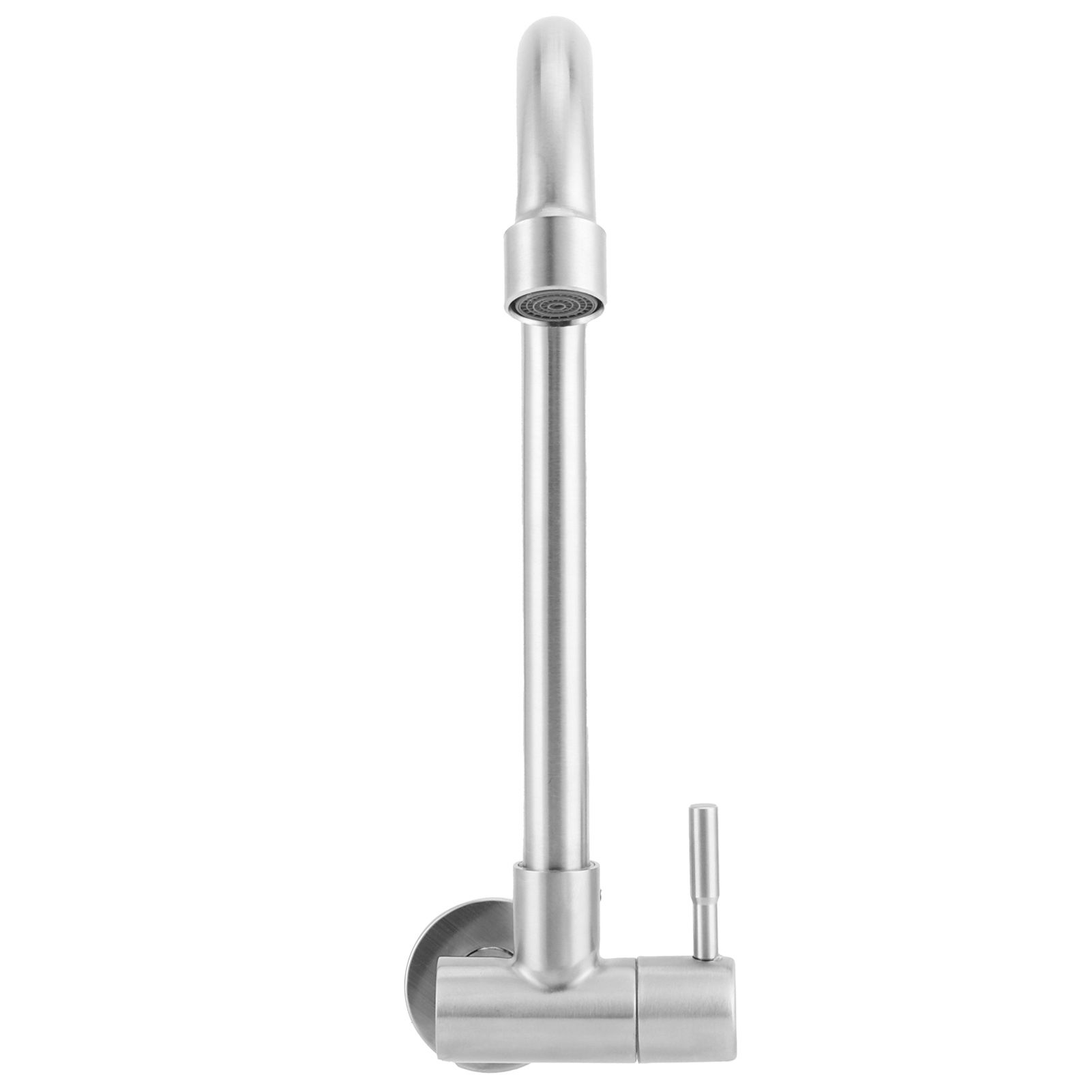 G1/2 Sink Faucet Wall-in 360 Degree Rotating Water Tap Single Handle for view 4