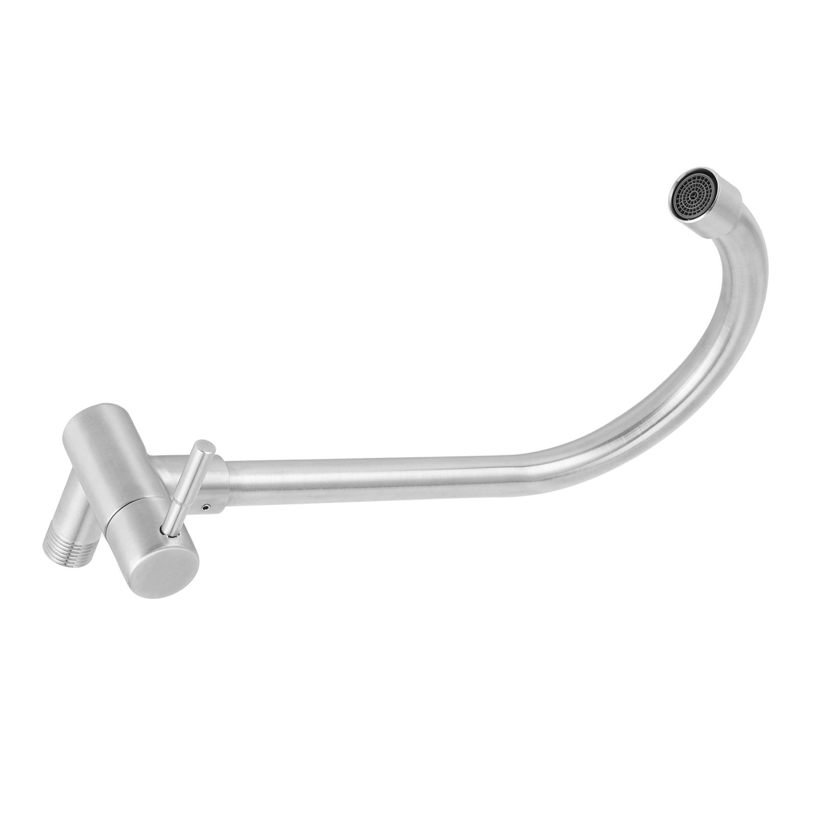 G1/2 Sink Faucet Wall-in 360 Degree Rotating Water Tap Single Handle for view 8