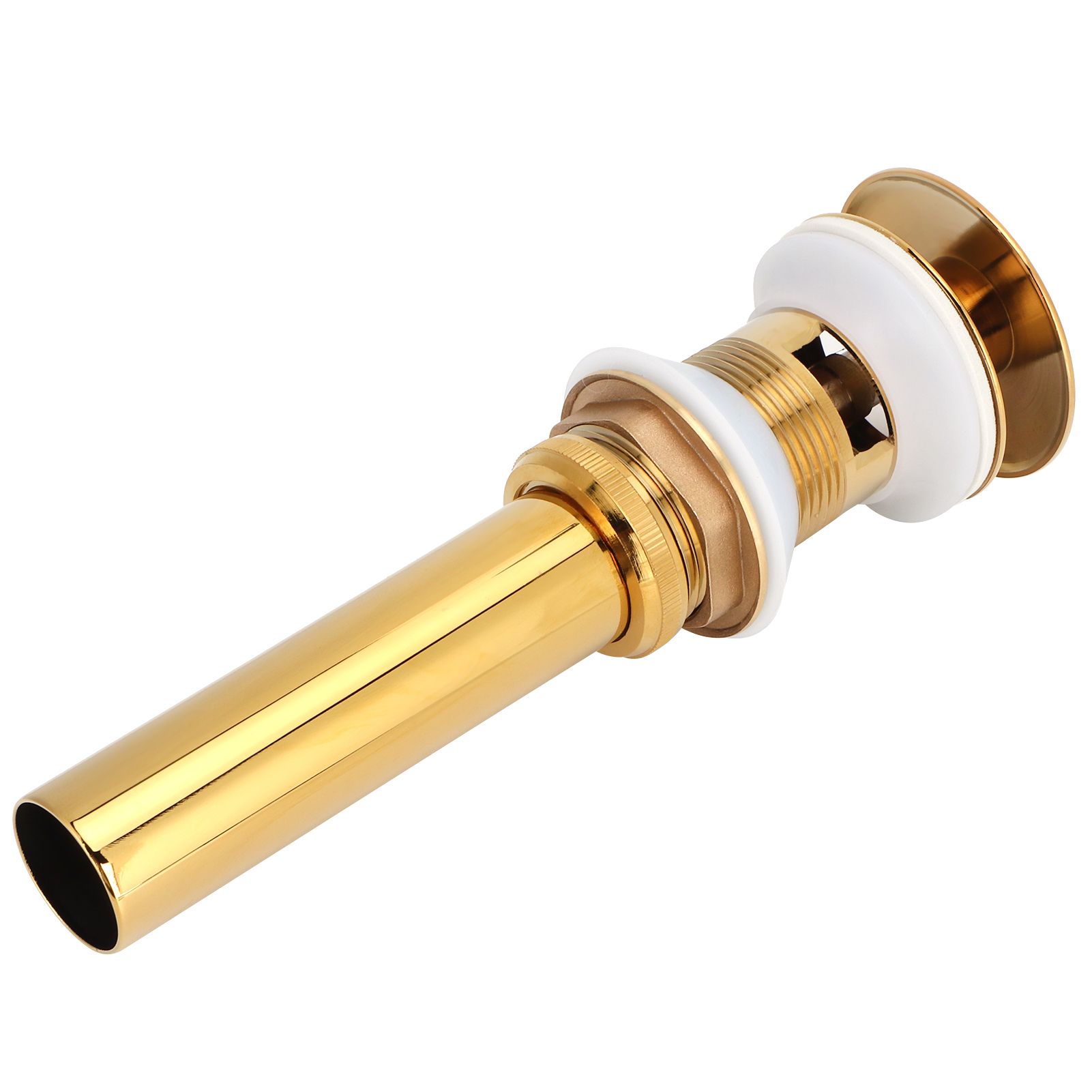 Bathroom Sink Drain Anti Clog Basin Brass Bounce Draining Stopper Bathroom view 3