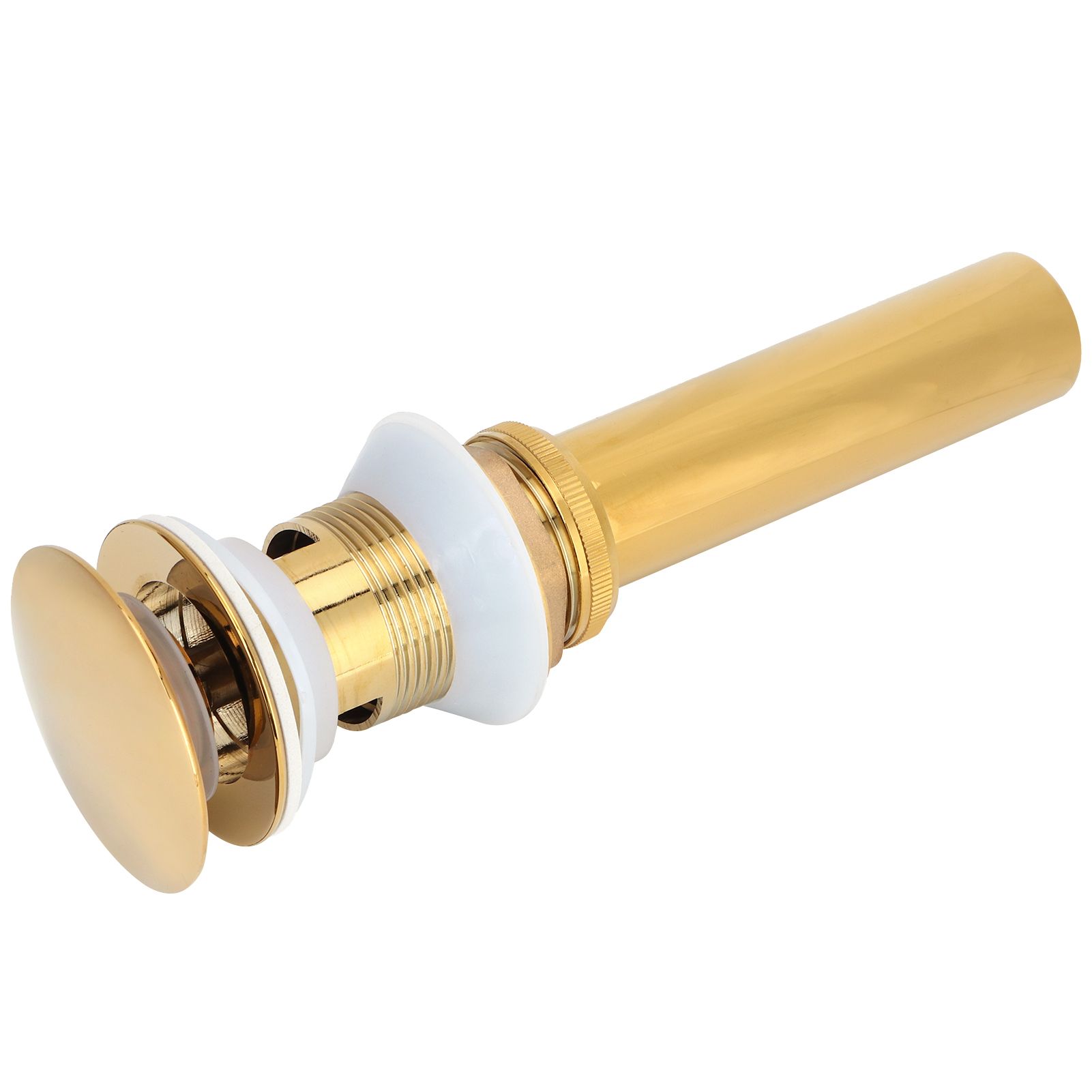 Bathroom Sink Drain Anti Clog Basin Brass Bounce Draining Stopper Bathroom view 4