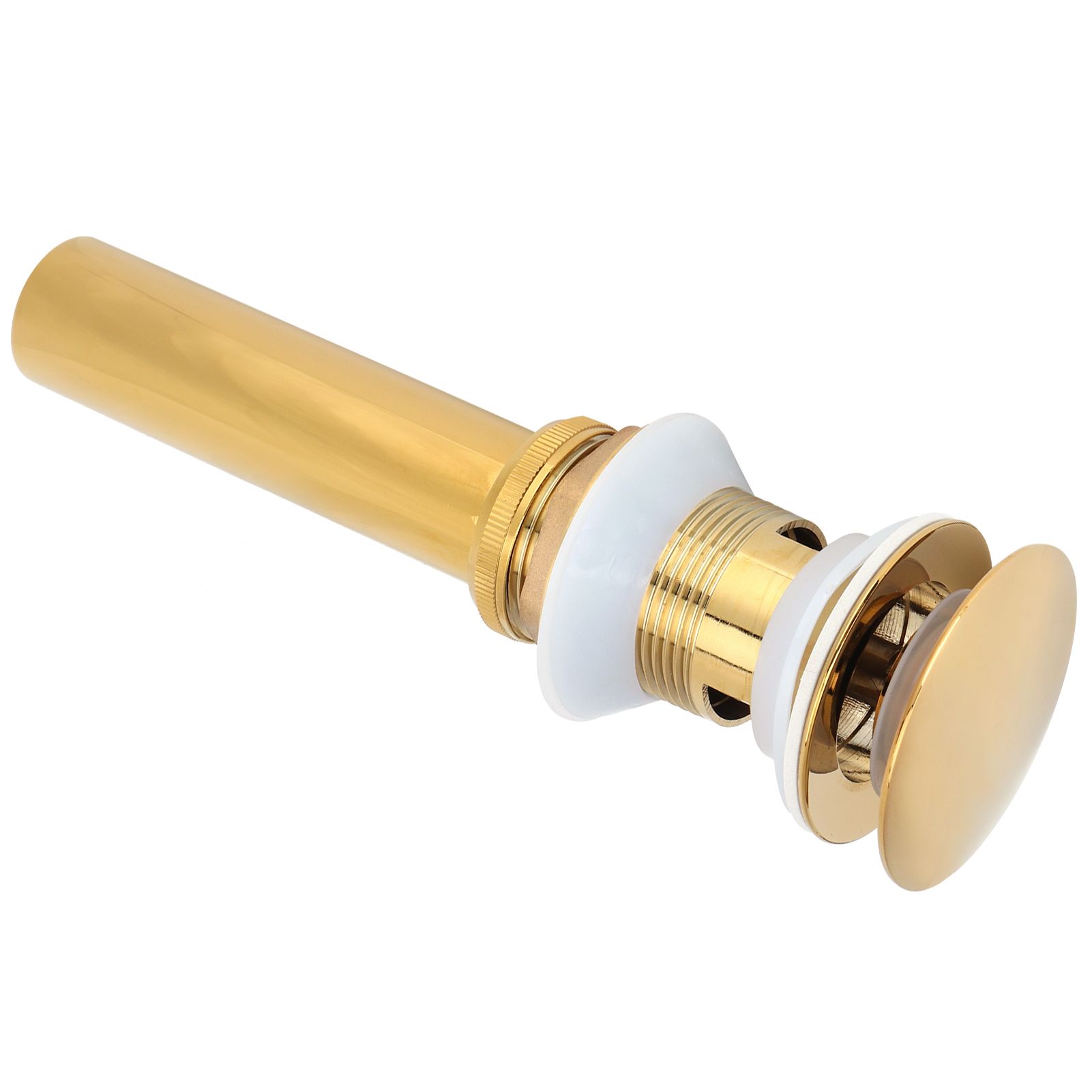 Bathroom Sink Drain Anti Clog Basin Brass Bounce Draining Stopper Bathroom view 6