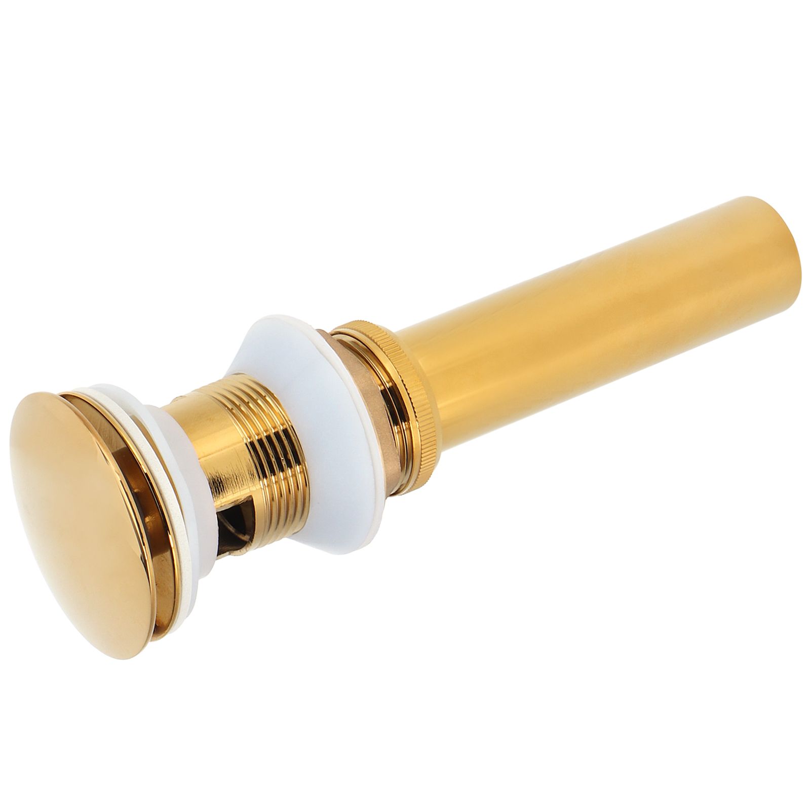 Bathroom Sink Drain Anti Clog Basin Brass Bounce Draining Stopper Bathroom view 7