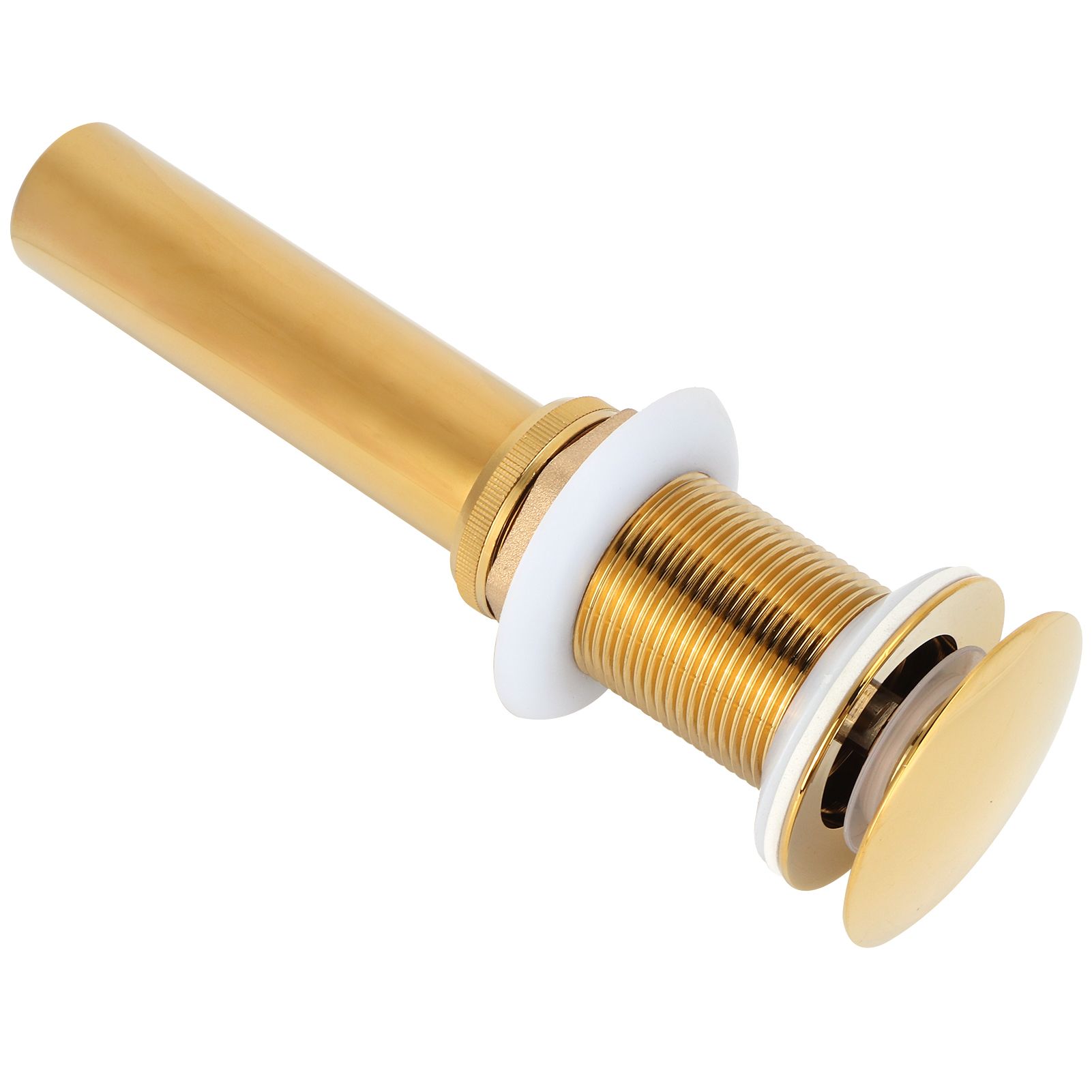 Bathroom Sink Drain Anti Clog Basin Brass Bounce Draining Stopper Bathroom view 3