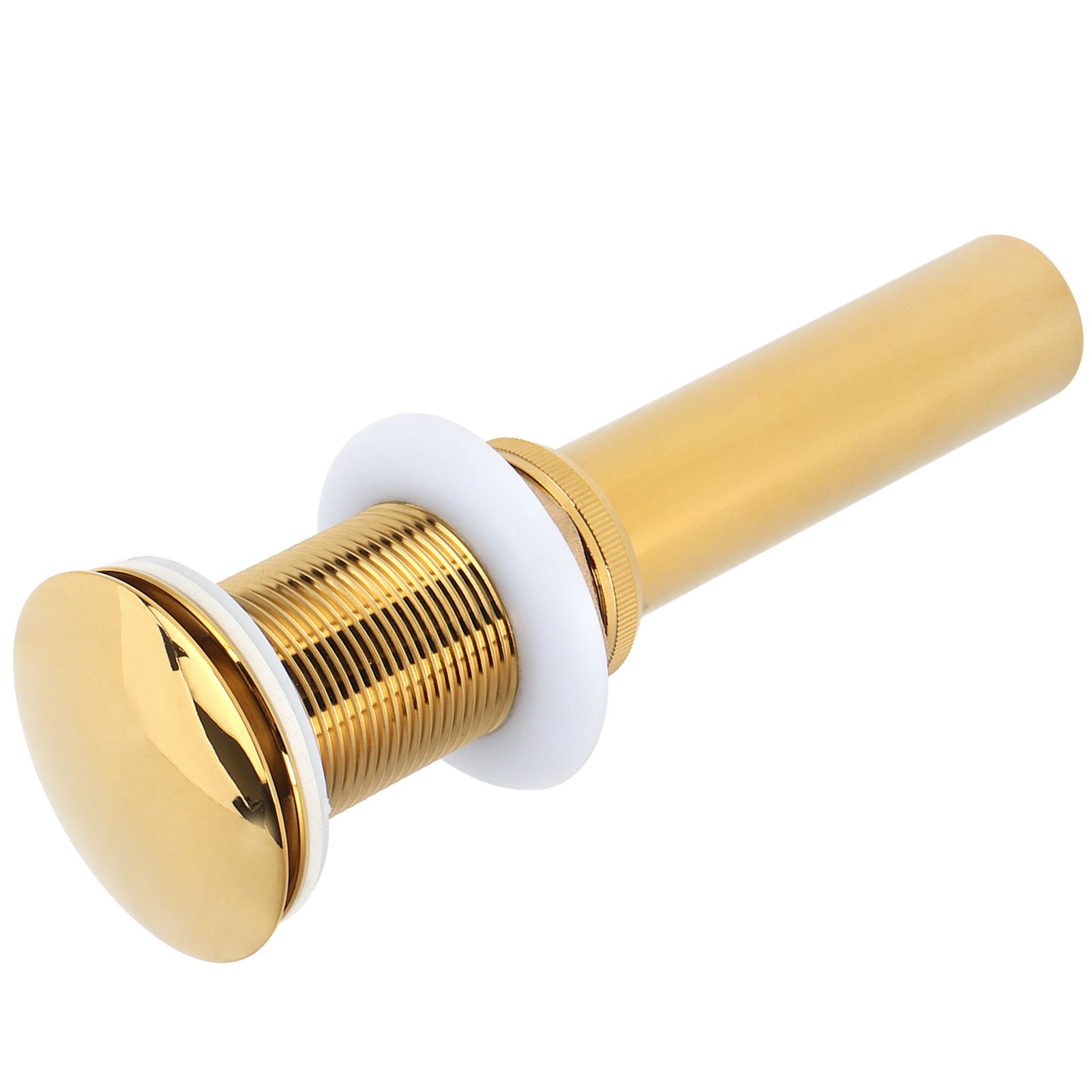 Bathroom Sink Drain Anti Clog Basin Brass Bounce Draining Stopper Bathroom view 5
