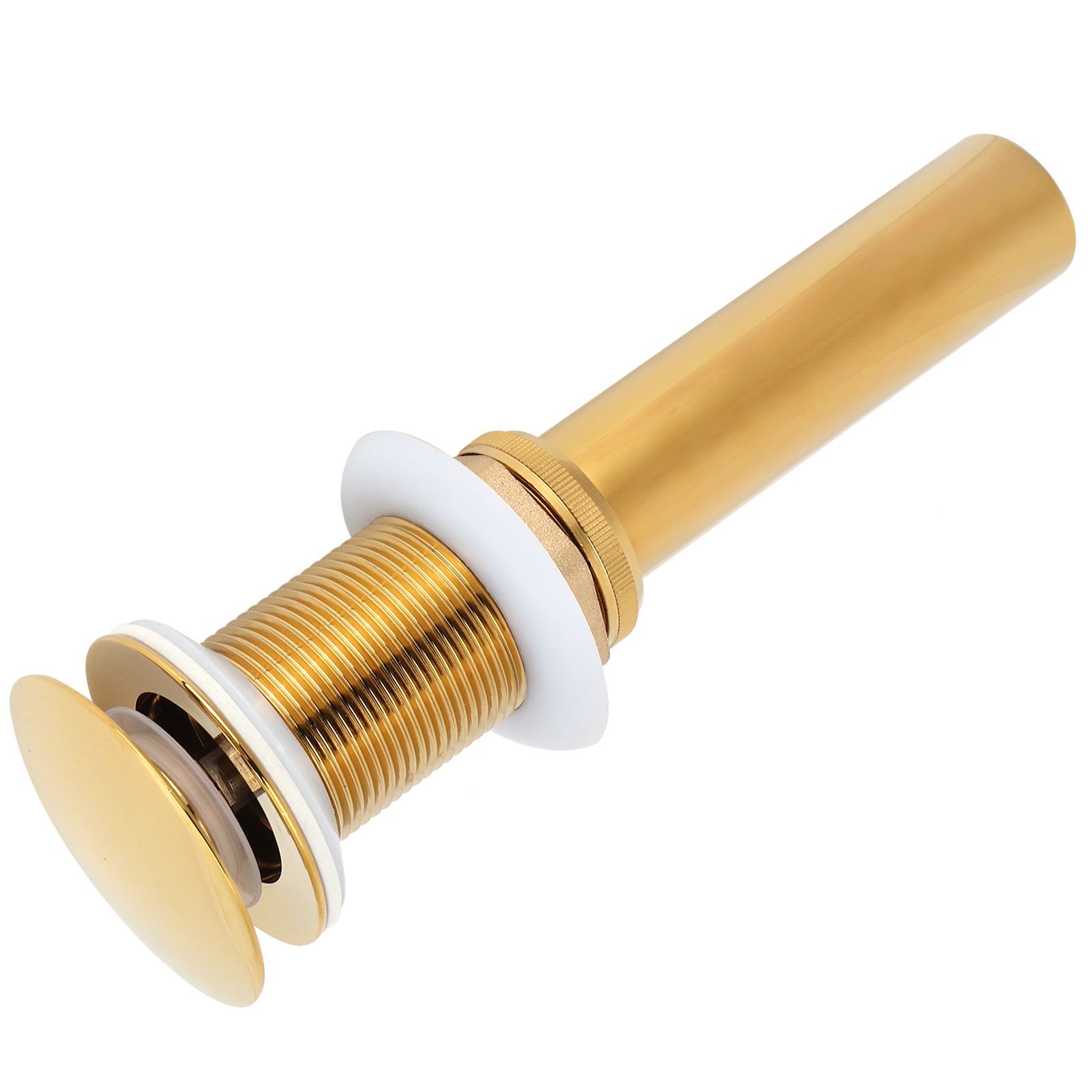 Bathroom Sink Drain Anti Clog Basin Brass Bounce Draining Stopper Bathroom view 6
