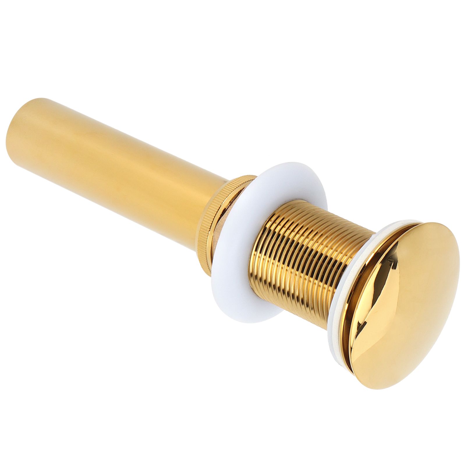 Bathroom Sink Drain Anti Clog Basin Brass Bounce Draining Stopper Bathroom view 7