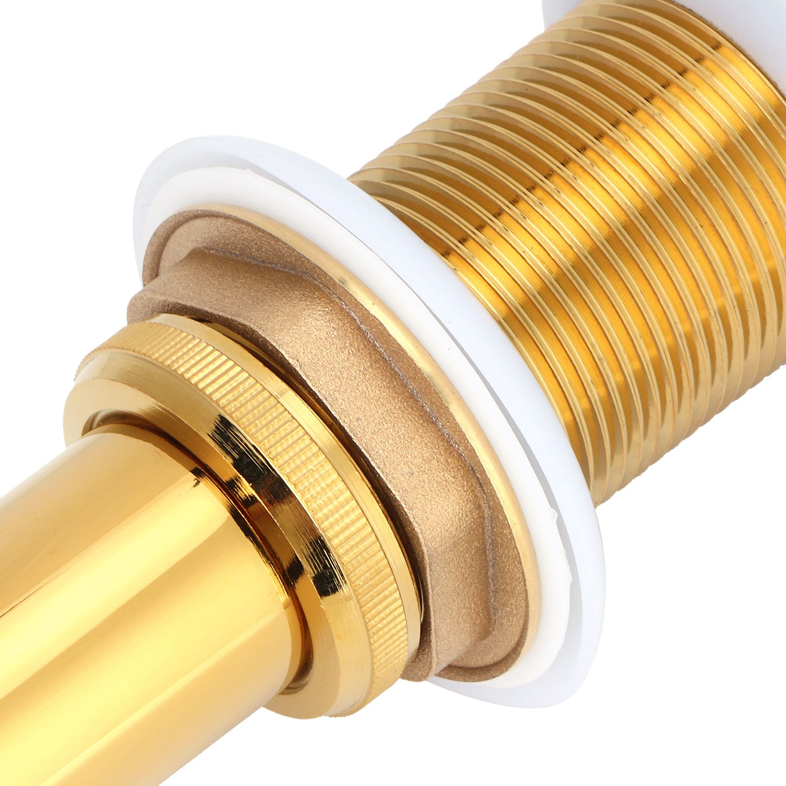 Bathroom Sink Drain Anti Clog Basin Brass Bounce Draining Stopper Bathroom view 12