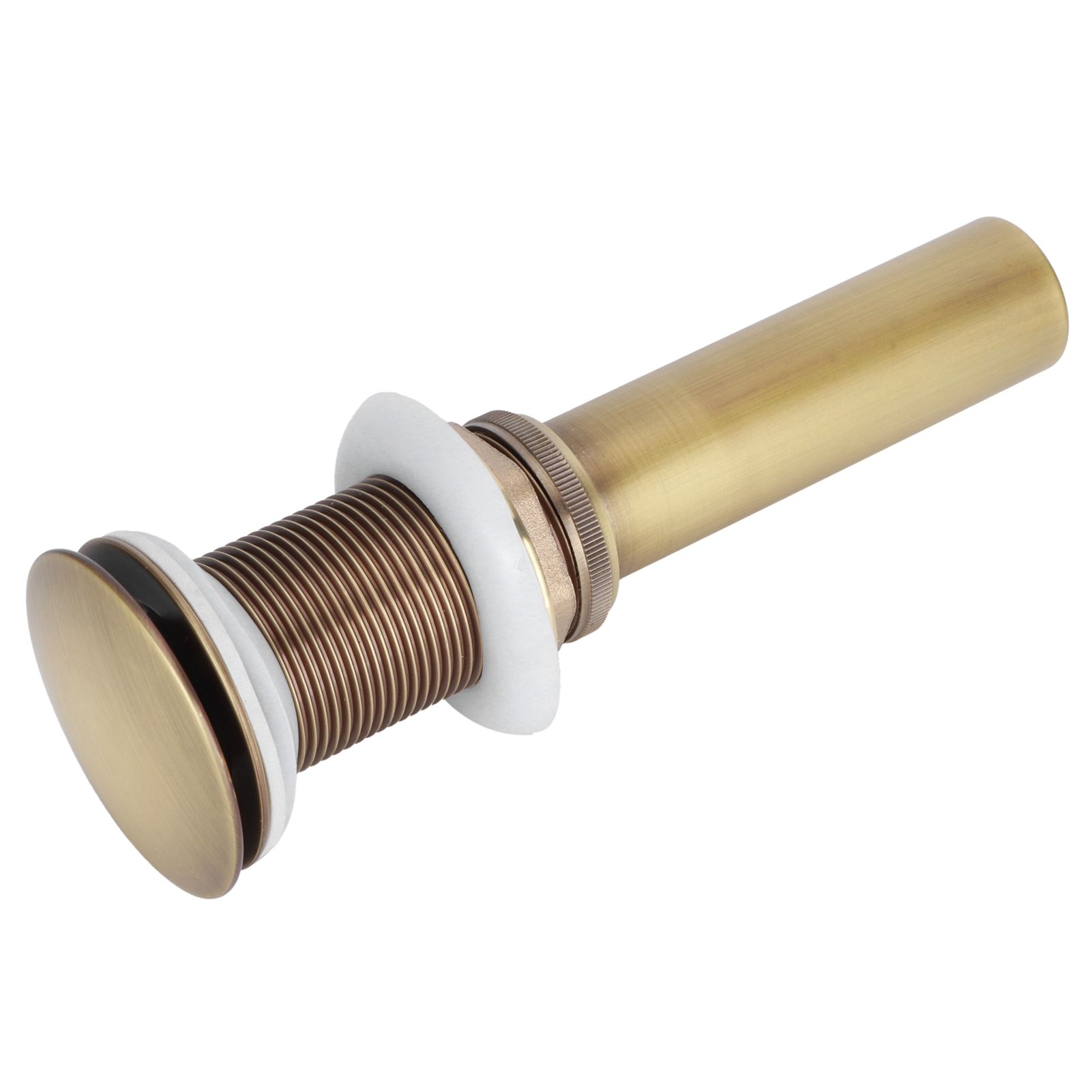 Brass Popup Drain Stopper Bathroom Basin Sink Draining Without Overflow view 8