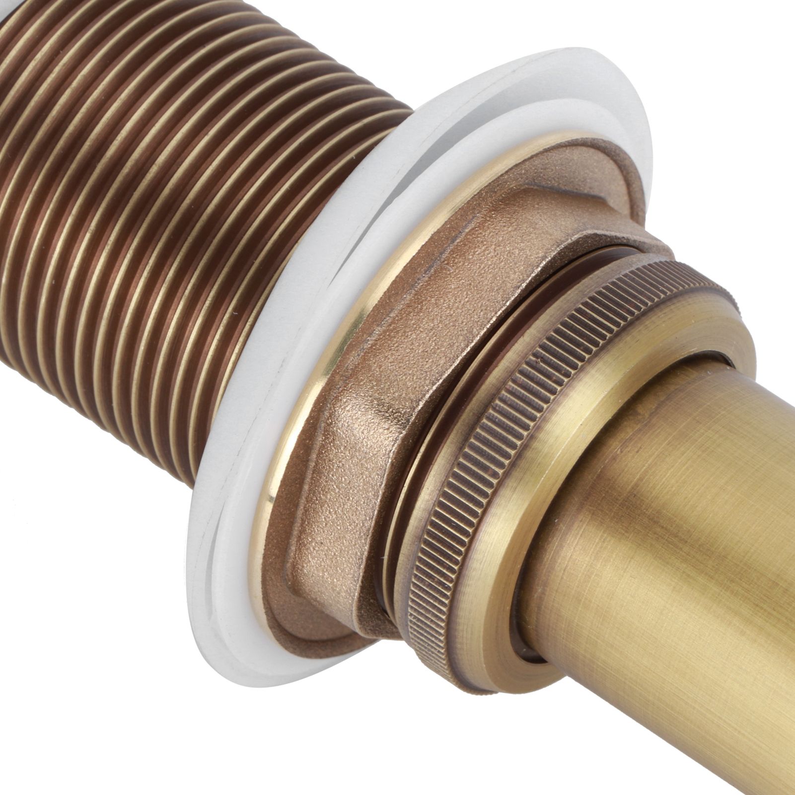 Brass Popup Drain Stopper Bathroom Basin Sink Draining Without Overflow view 13