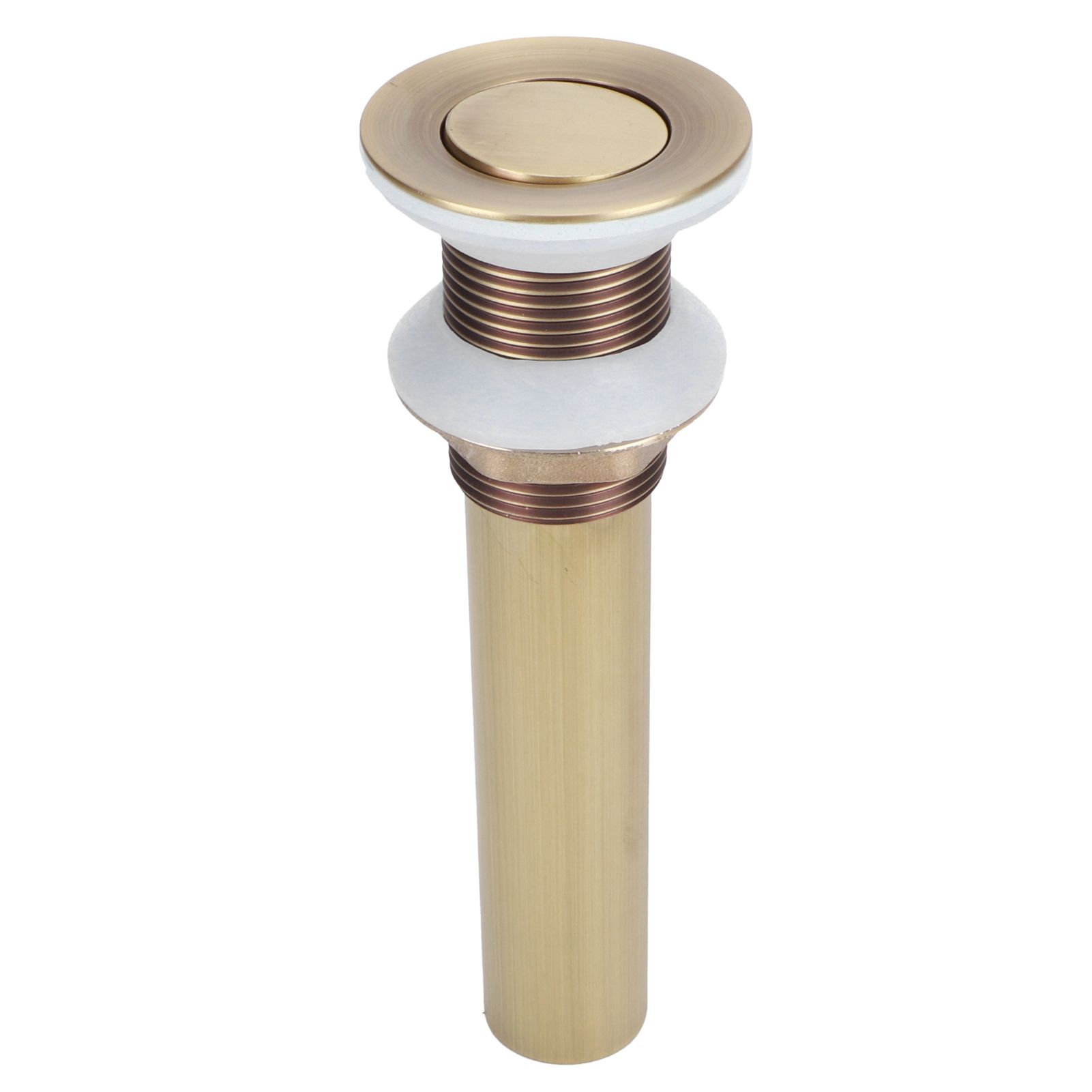 Sink Drain NonOverflow AntiClog Bathroom Wash Basin Drainer Stopper Accessory view 2