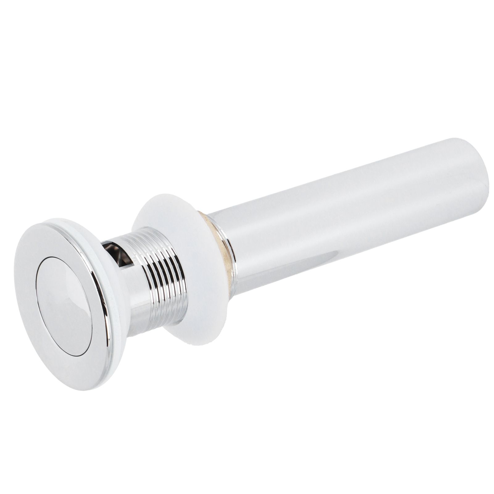 Basin Drain Sink Drain Stopper Electroplating Popup Drainer NonOverflow view 3