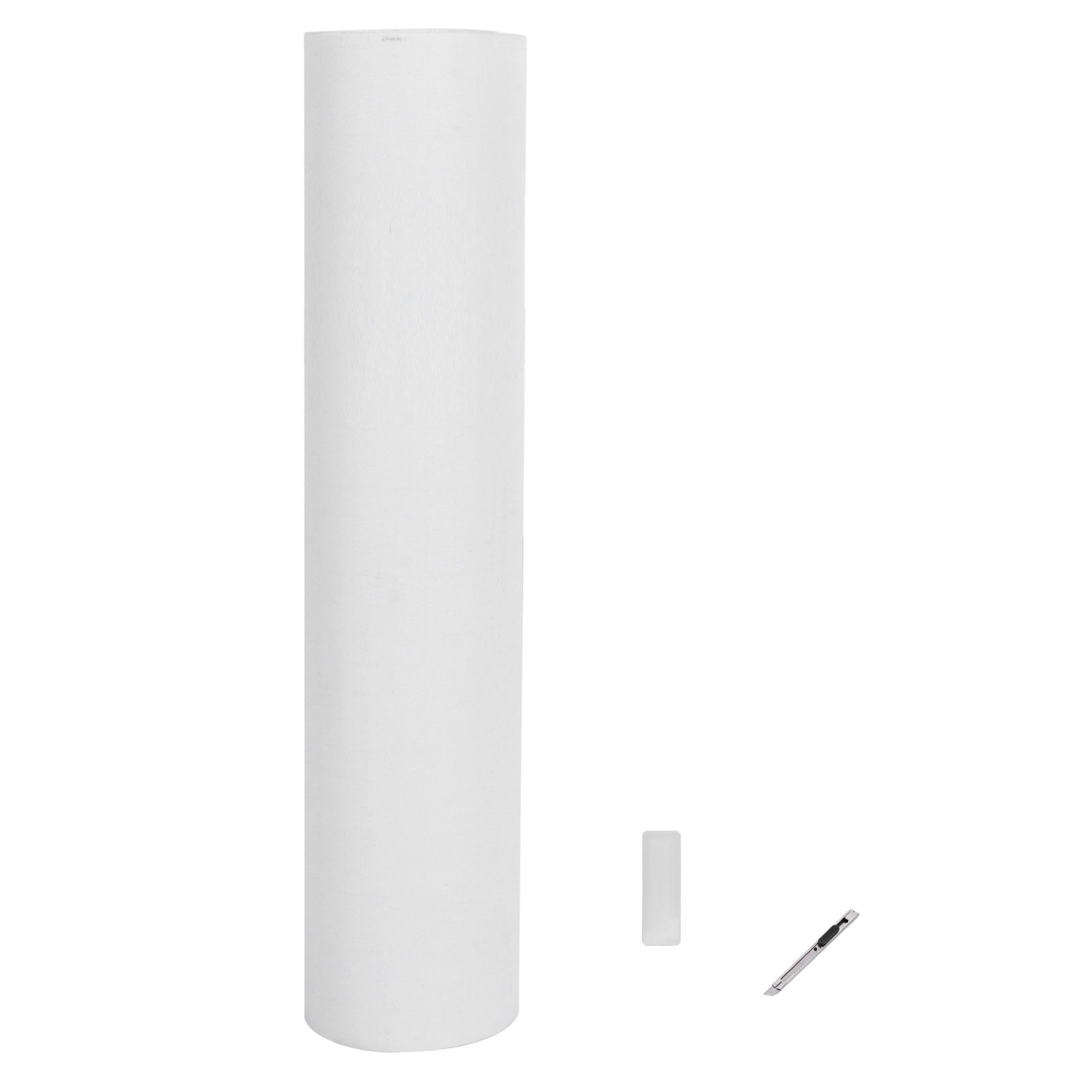Frosted Window Film Reusable Waterproof Anti UV Window Film for Office Bathroom10m