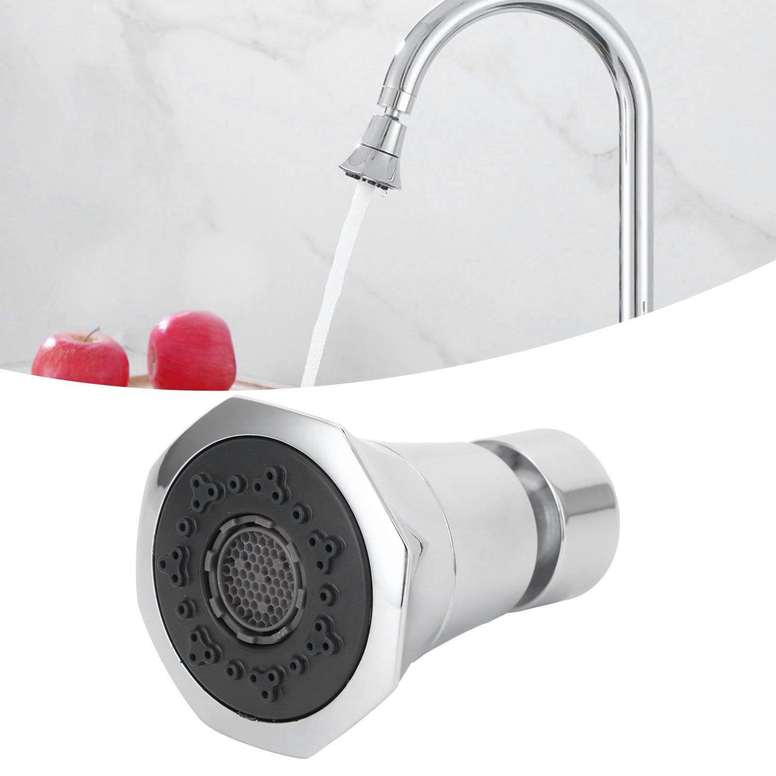 G1/2 Faucet Sprayer Head 360 Degree Rotating Filter Nozzle Replacement Kitchen view 9