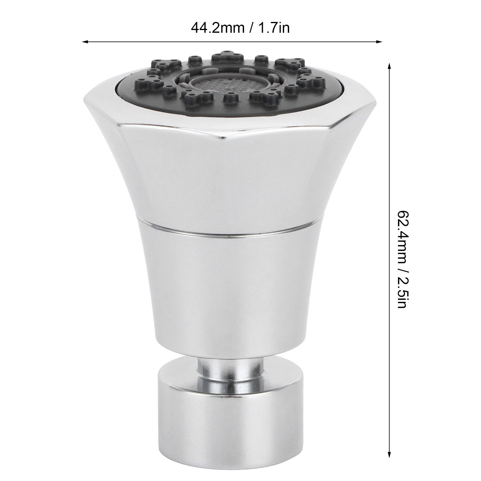 G1/2 Faucet Sprayer Head 360 Degree Rotating Filter Nozzle Replacement Kitchen view 14