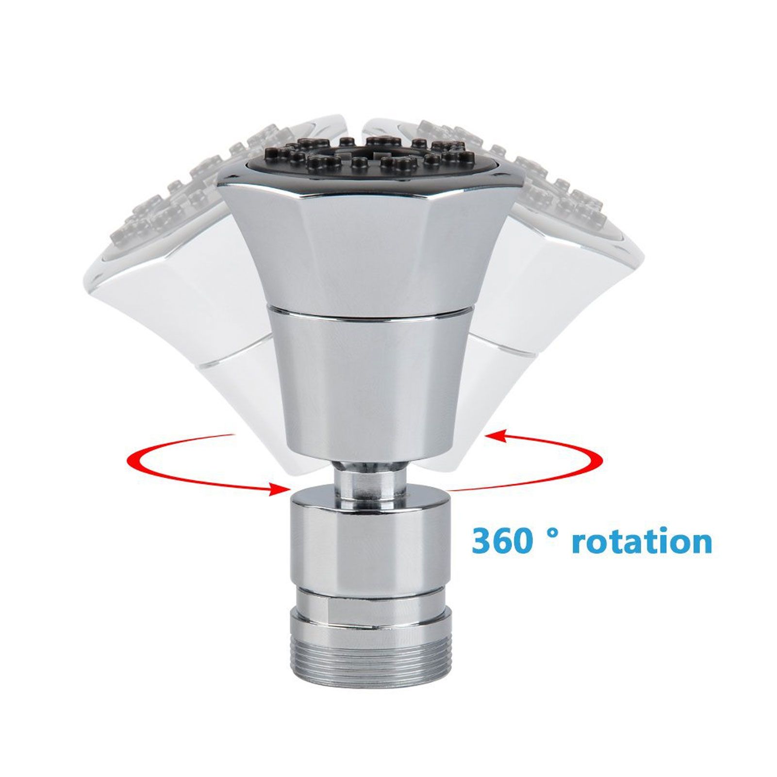 G1/2 Faucet Sprayer Head 360 Degree Rotating Filter Nozzle Replacement Kitchen view 15