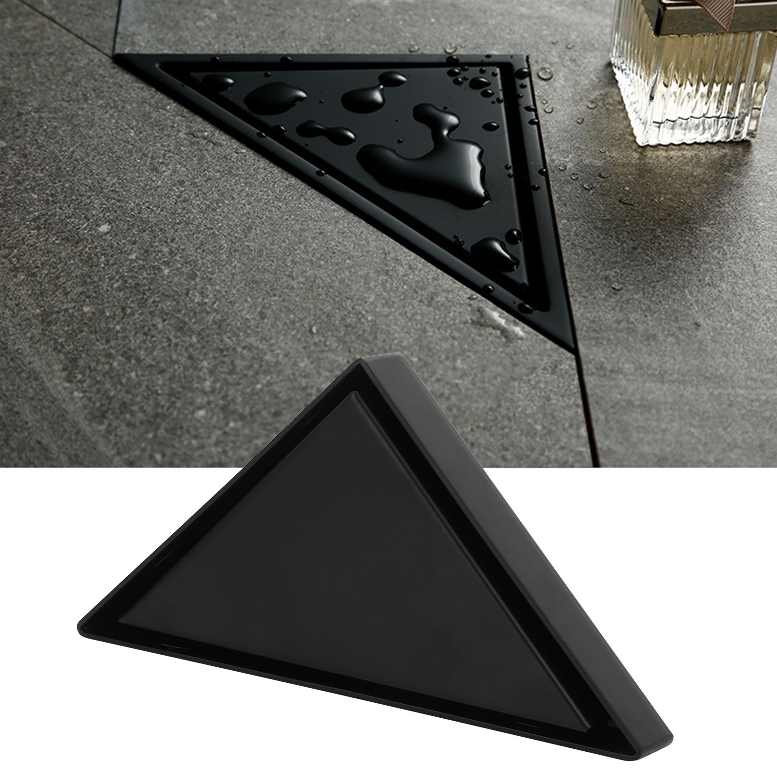 Floor Drain Set Thicken 304 Stainless Steel Concealed Triangular Sink Drain view 9