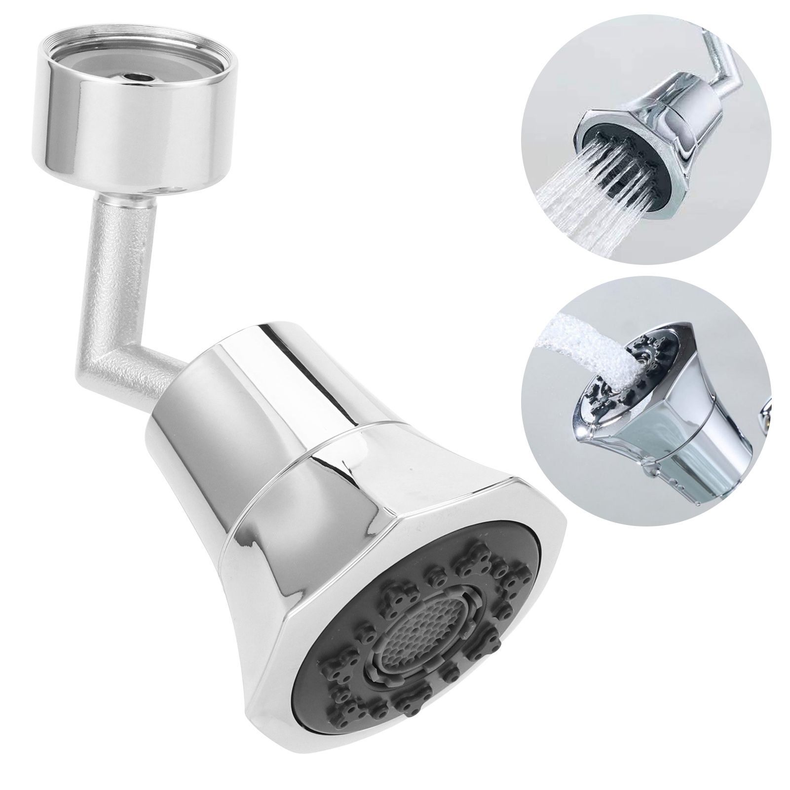 G1/2 Thread Rotatable Faucet Aerator Faucet Spray Head Kitchen Tap Water view 9