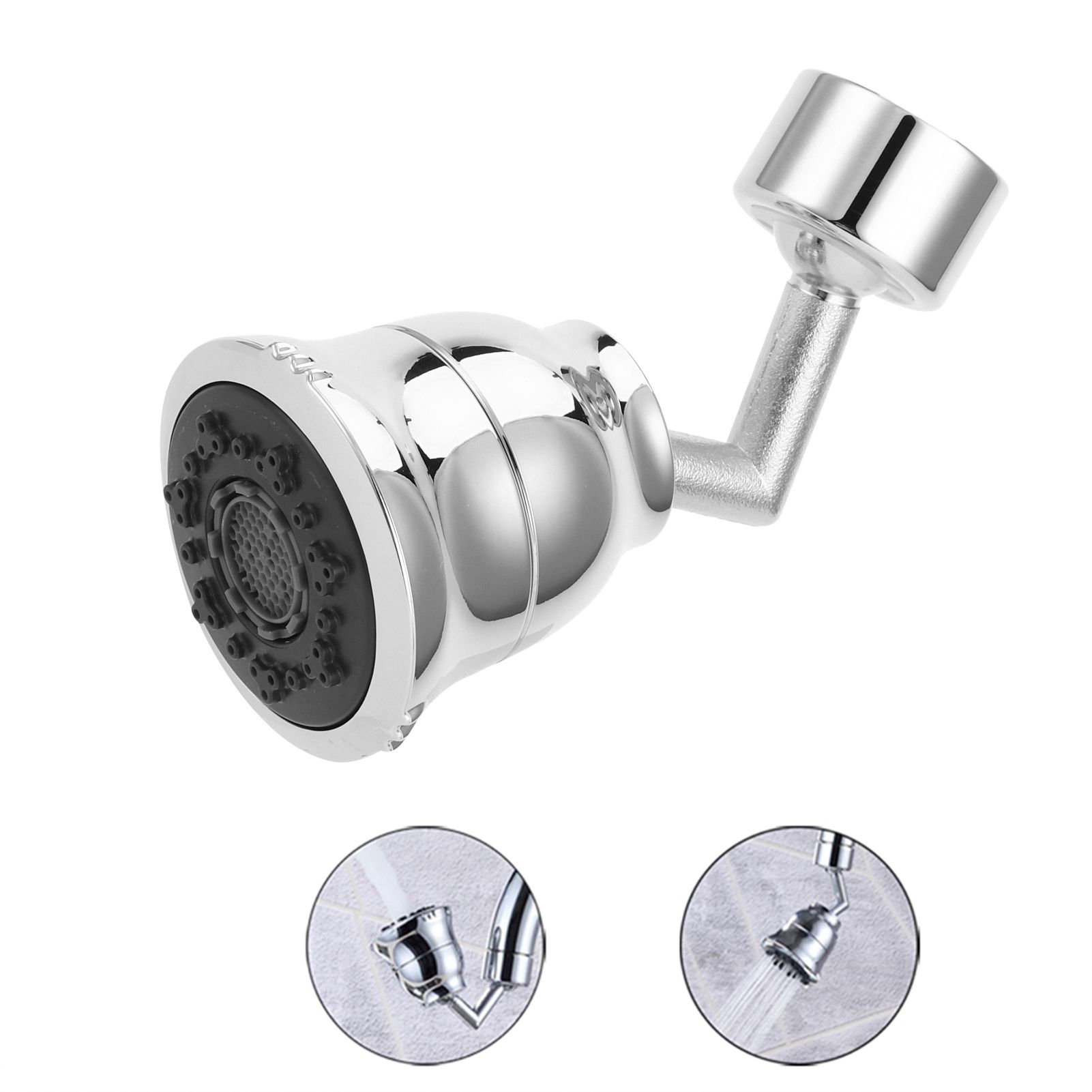 G1/2 Kitchen Sink Faucet Sprayer Water Saving Aerator Rotatable Faucet Spray view 9