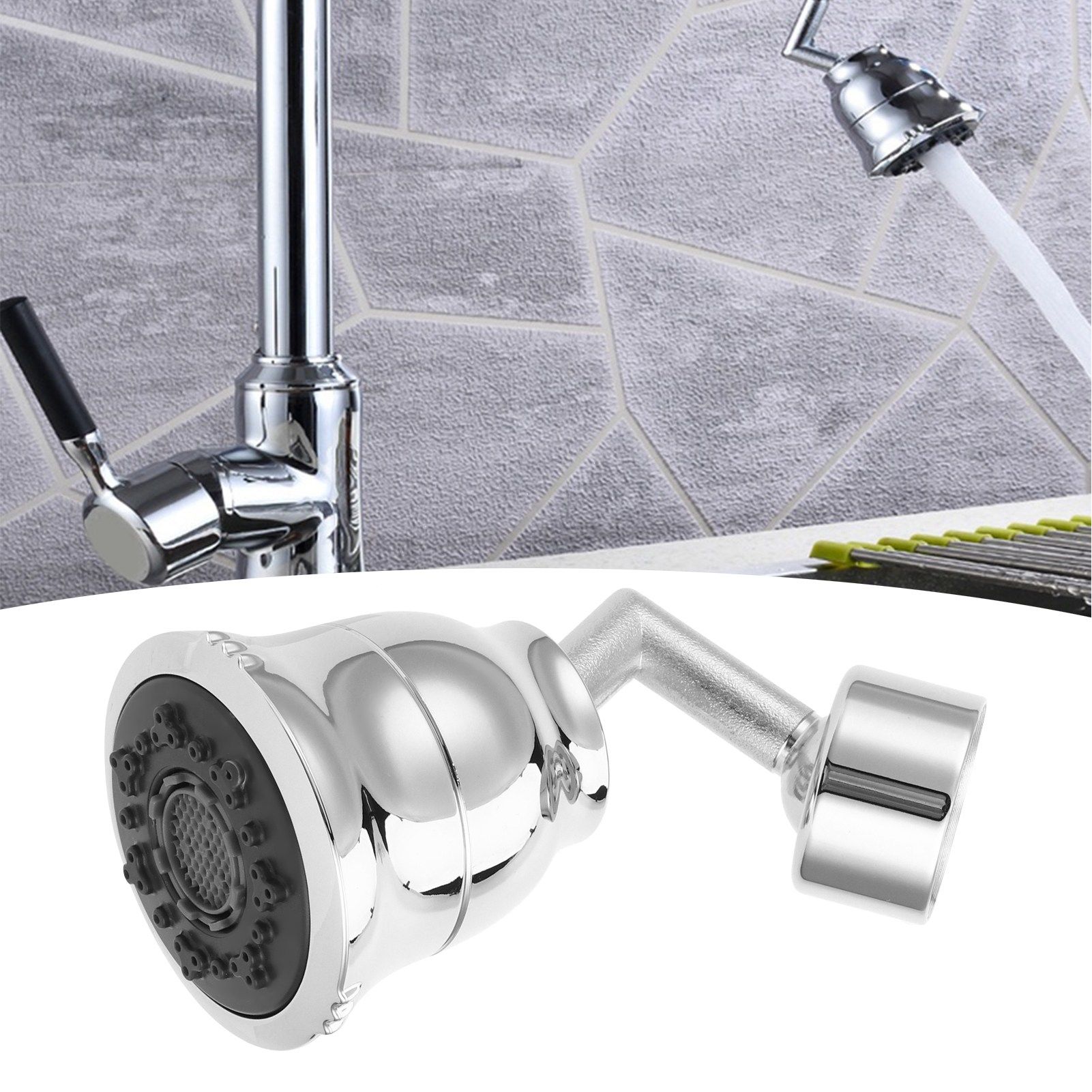 G1/2 Kitchen Sink Faucet Sprayer Water Saving Aerator Rotatable Faucet Spray view 10