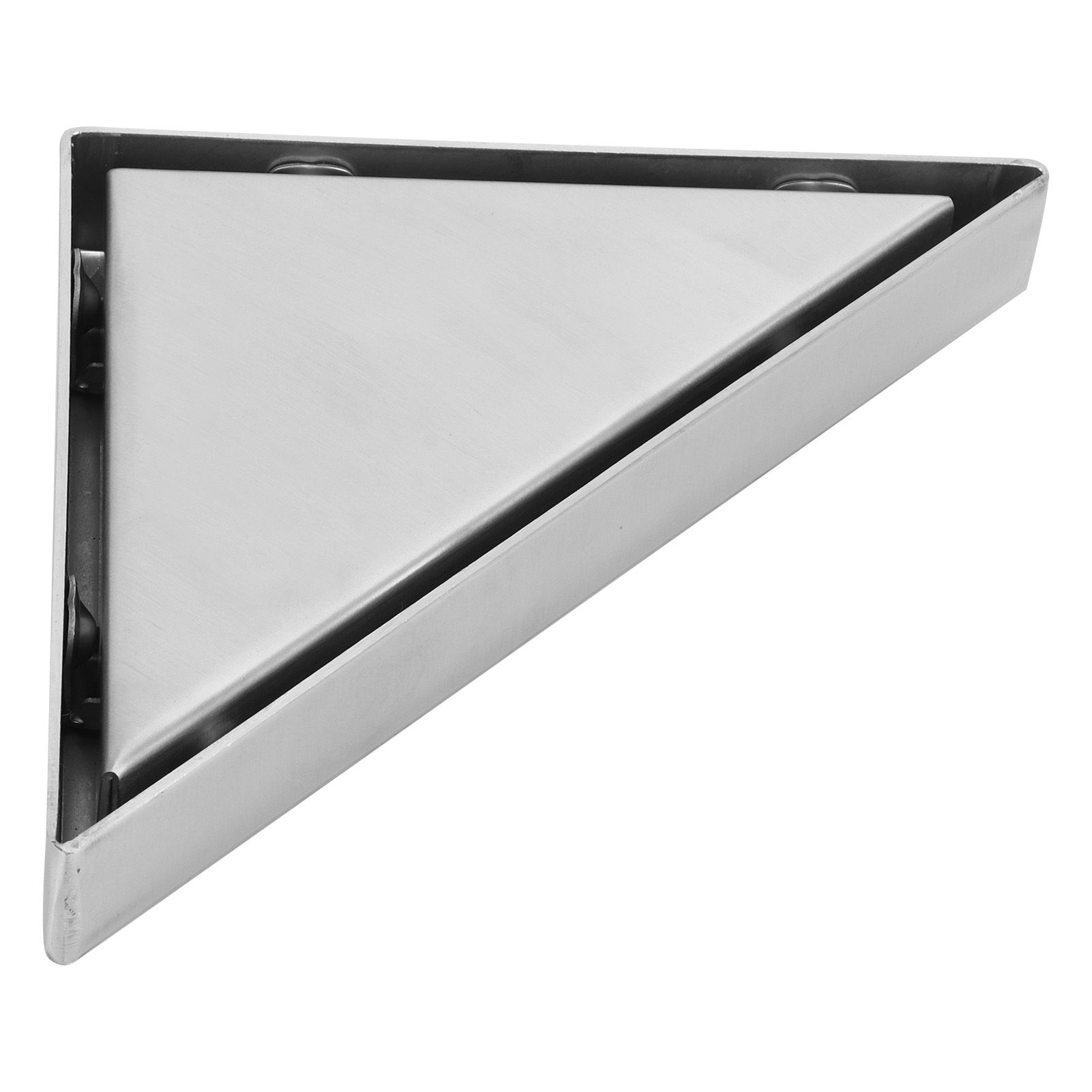 Floor Drain Set 304 Stainless Steel Triangular Corner Drain for Shower Room view 2