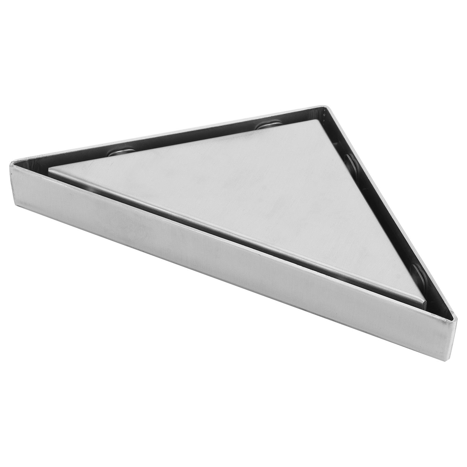 Floor Drain Set 304 Stainless Steel Triangular Corner Drain for Shower Room view 3