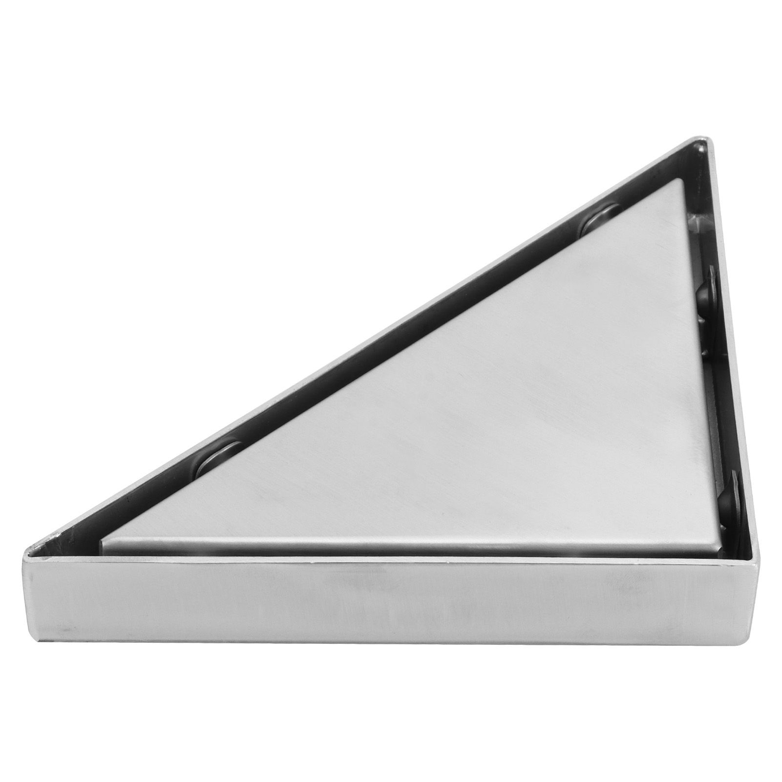 Floor Drain Set 304 Stainless Steel Triangular Corner Drain for Shower Room view 4