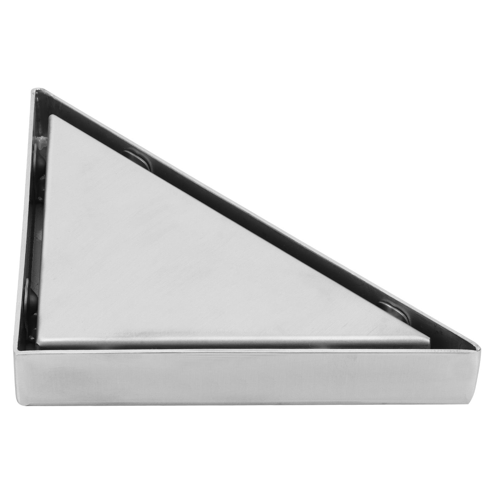 Floor Drain Set 304 Stainless Steel Triangular Corner Drain for Shower Room view 5