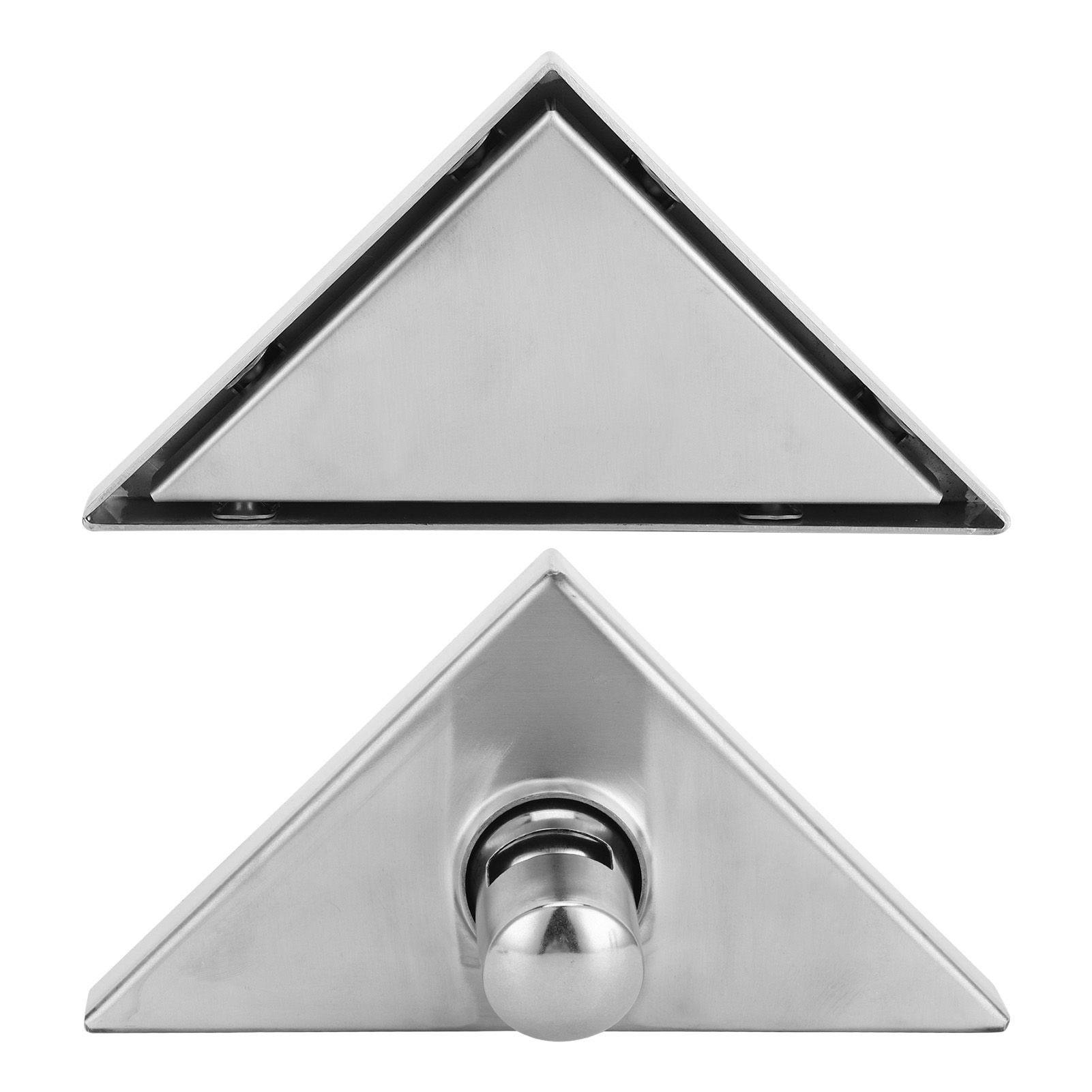 Floor Drain Set 304 Stainless Steel Triangular Corner Drain for Shower Room view 8