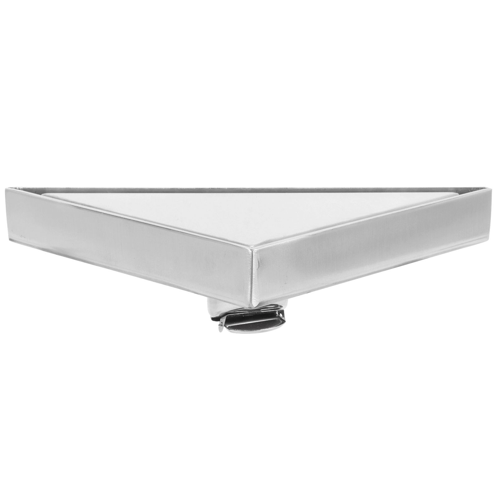 Concealed Floor Drain Triangular Corner Drain Set for Home Balcony Bathroom view 2