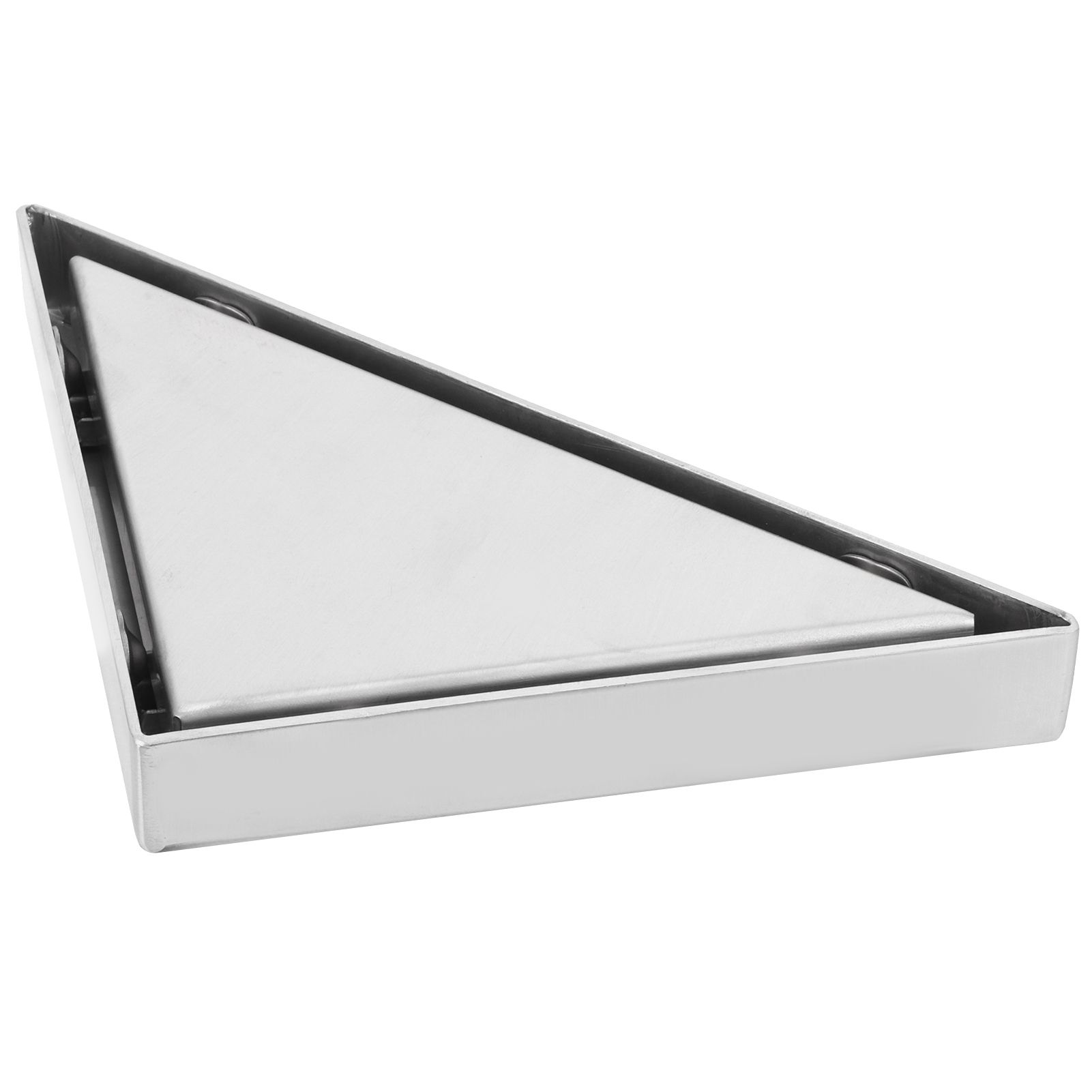 Concealed Floor Drain Triangular Corner Drain Set for Home Balcony Bathroom view 3