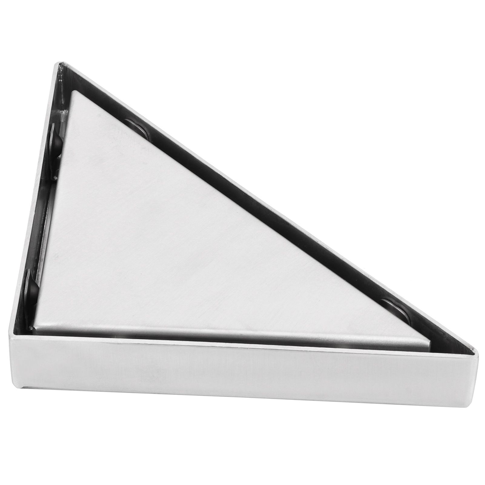 Concealed Floor Drain Triangular Corner Drain Set for Home Balcony Bathroom view 5