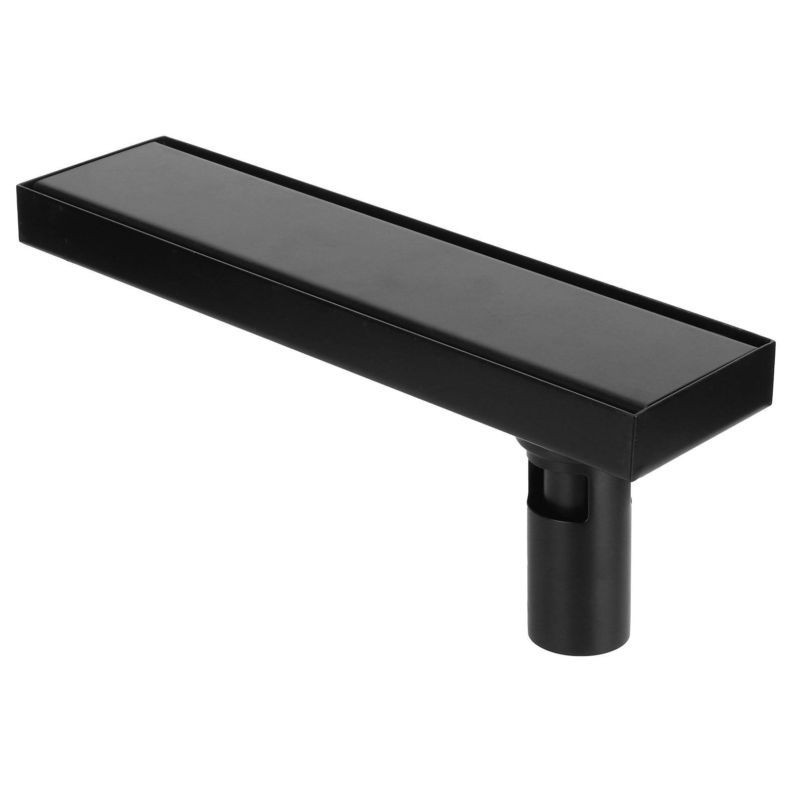 30cm Floor Drain 304 Stainless Steel Matte Black Linear Floor Concealed view 3