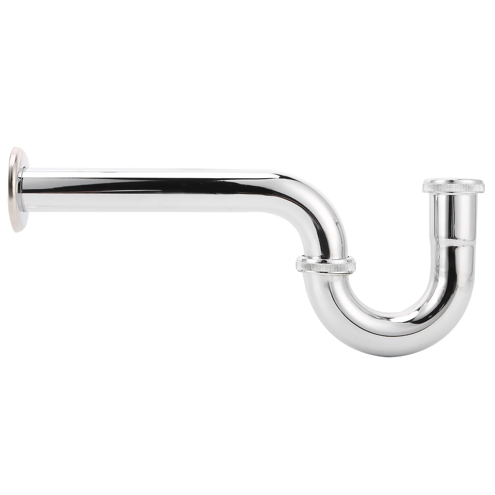 Sink Siphon Trap Waste Drain Valve Kit Washbasin Syphon Draining Pipe Plumbing view 8
