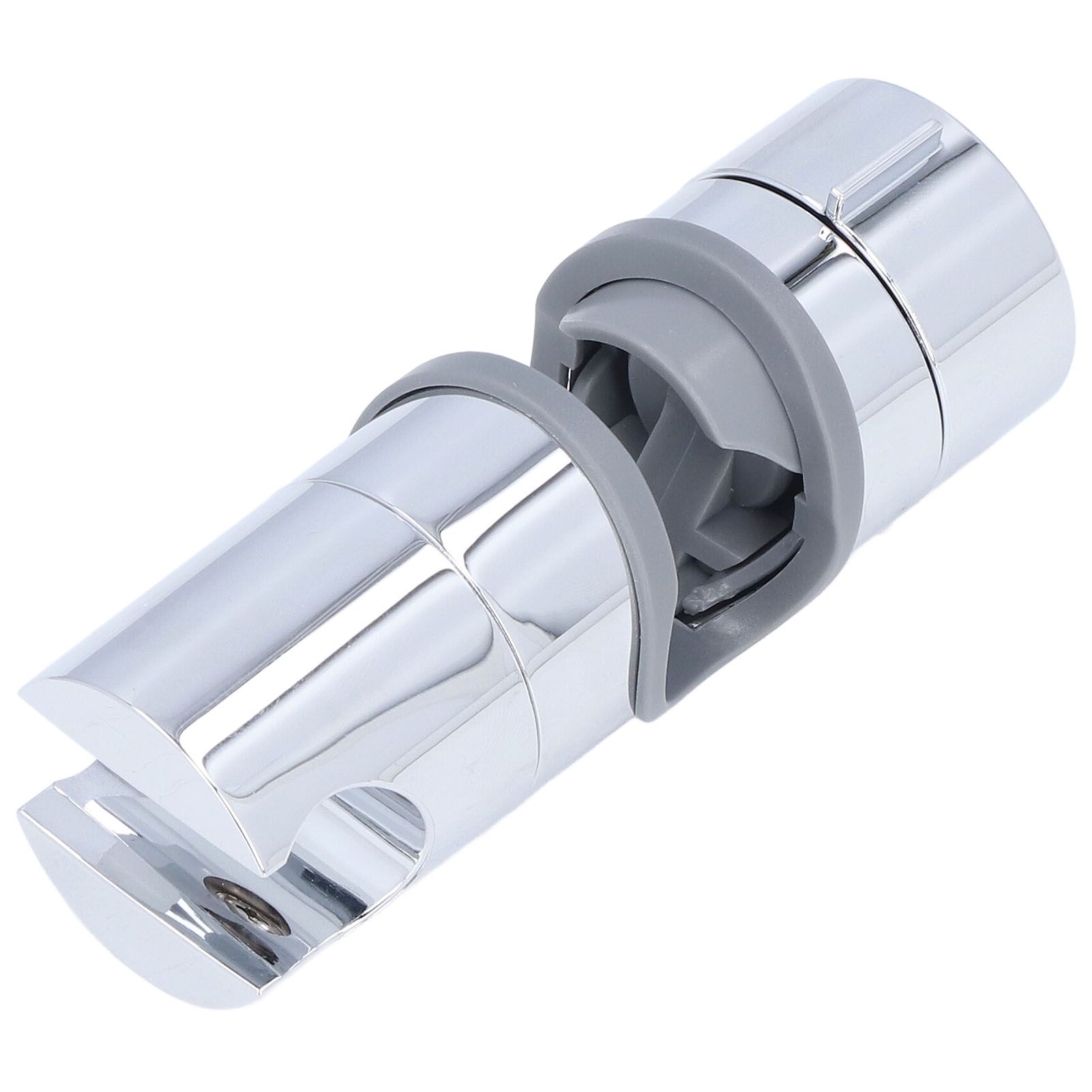 Shower Slide Rail Bar Holder 360 Degree Adjustable Straight Clamp ABS Chrome view 7