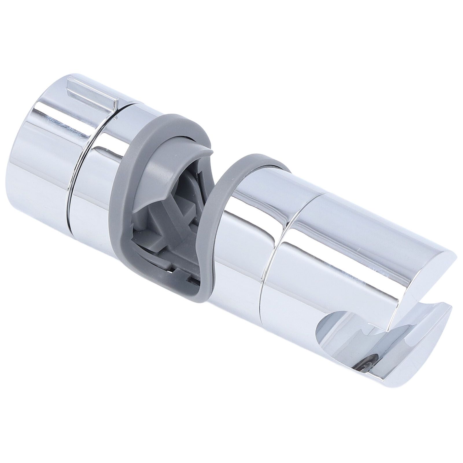 Shower Slide Rail Bar Holder 360 Degree Adjustable Straight Clamp ABS Chrome view 8